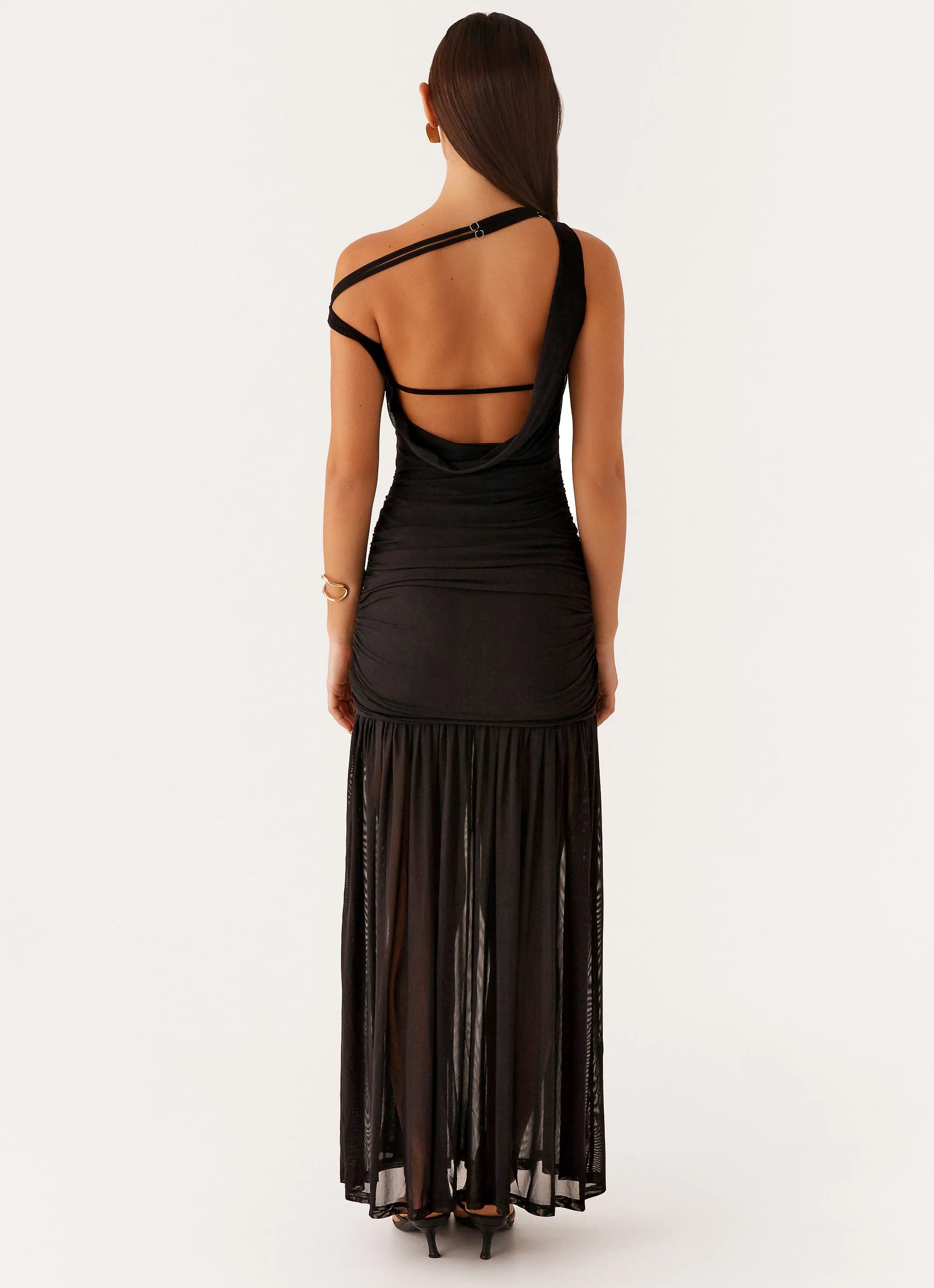 Effortless Vibe Pavilion Maxi Dress - Black