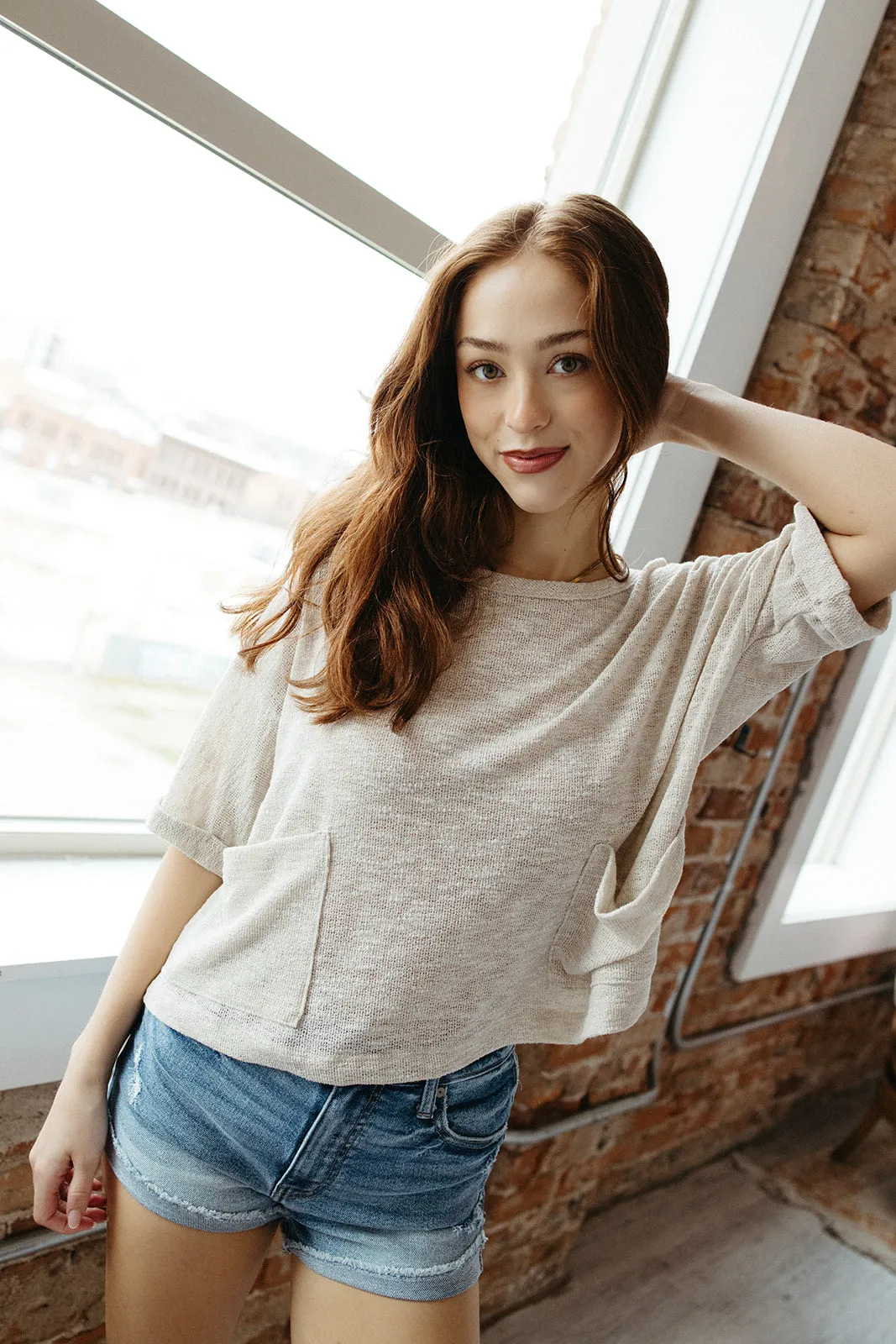 Pocket Full of Chill Top Breathable Underarm Gussets Tension Balanced Design