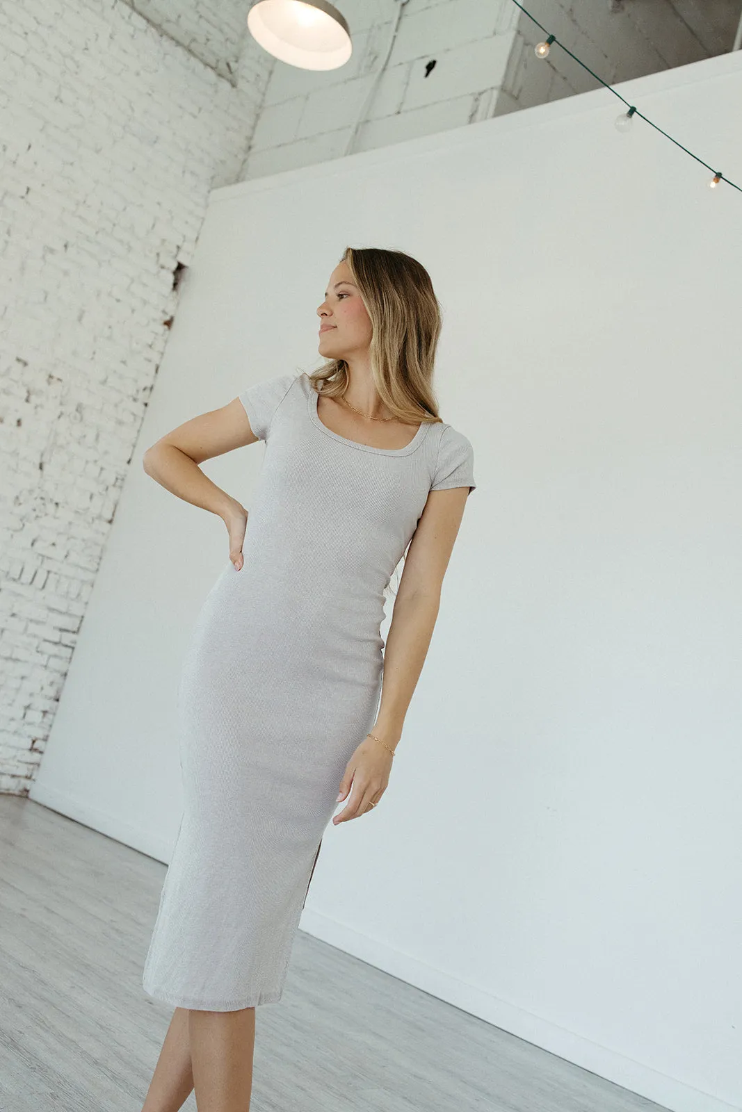 Everyday Ease Midi Dress Daily Flex