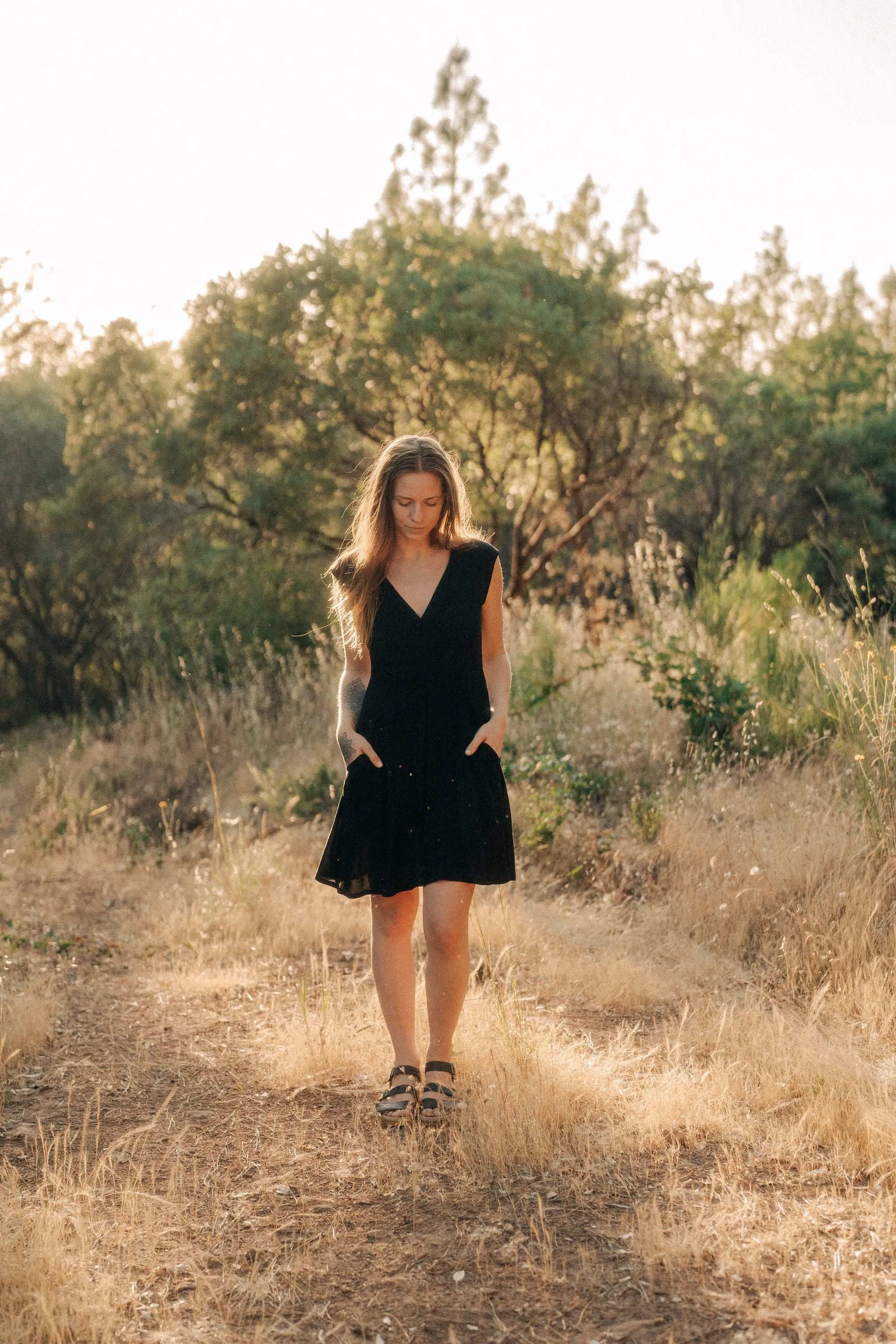 Soft Structure spring outfit Spicy Xena 2.0 in Black Challis