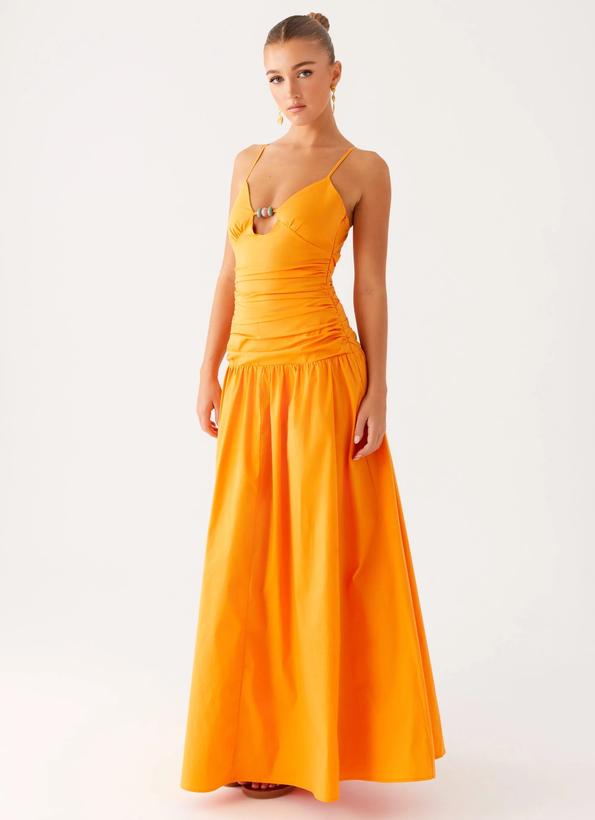 Modern Fit Bless Touch Avani Maxi Dress - Orange
