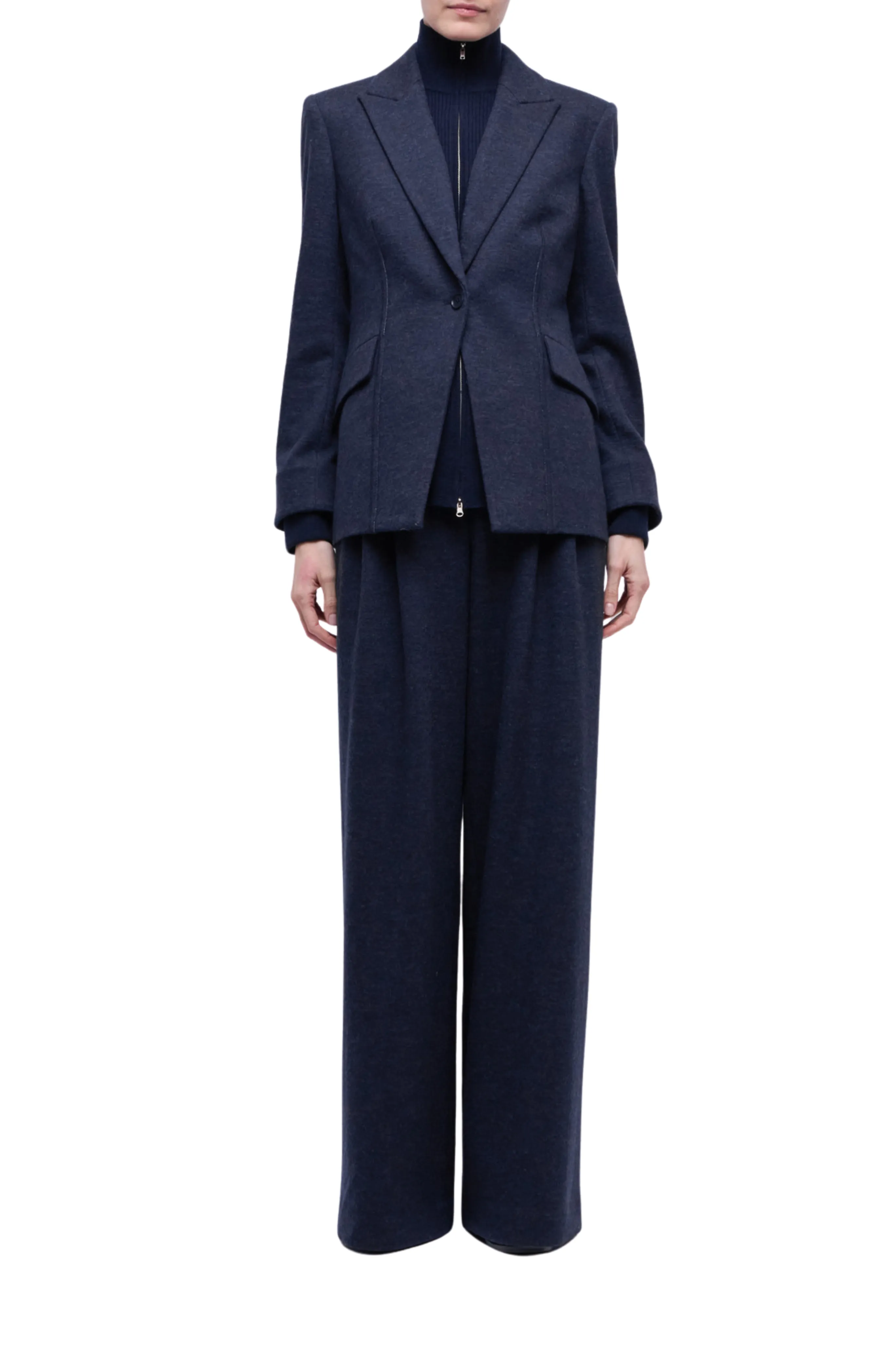 Auden Knit Combo Blazer Abrasion Resistant Surface