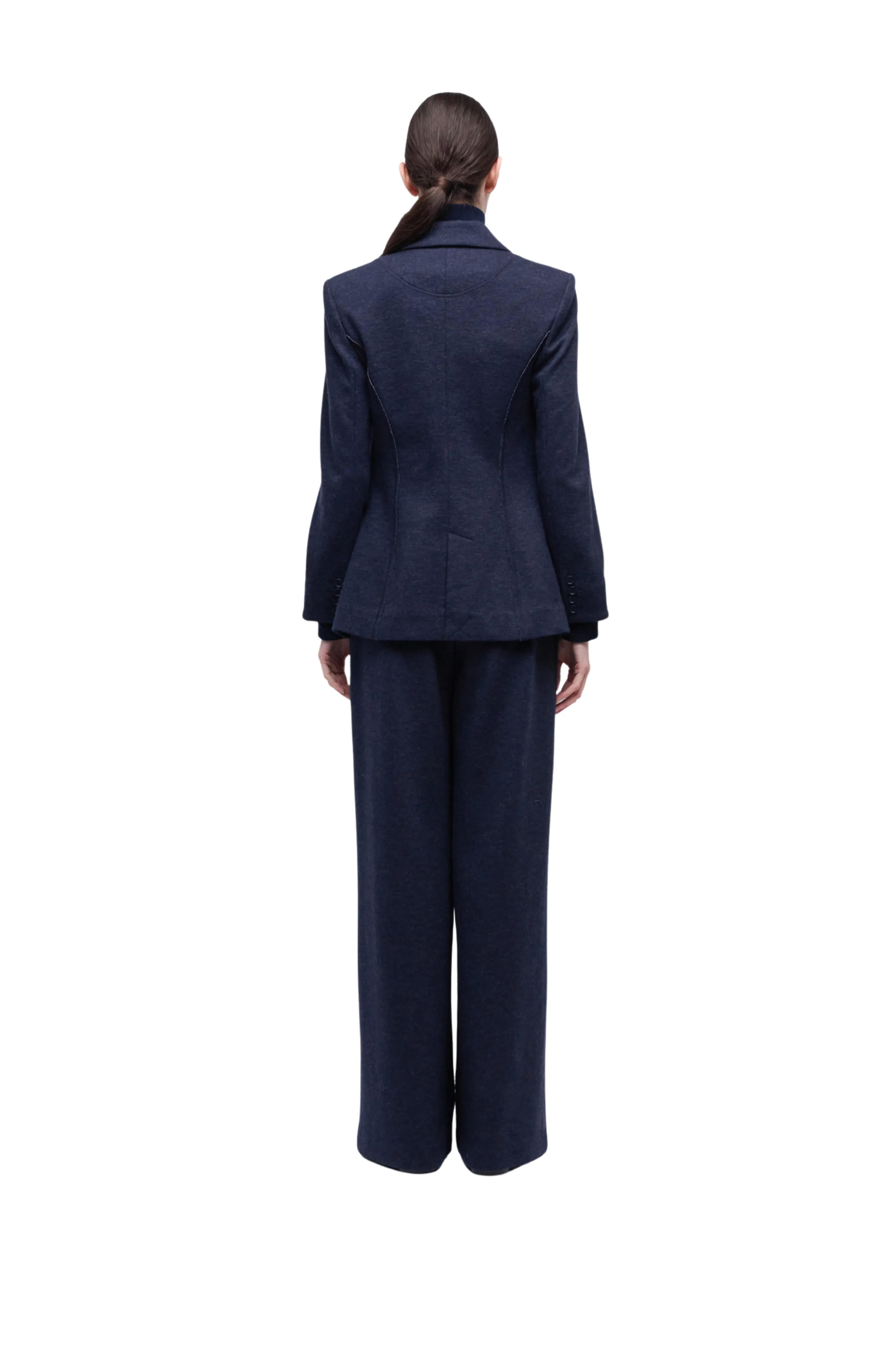 Auden Knit Combo Blazer Tencel Lyocell Fiber ThermalRegulationLayer