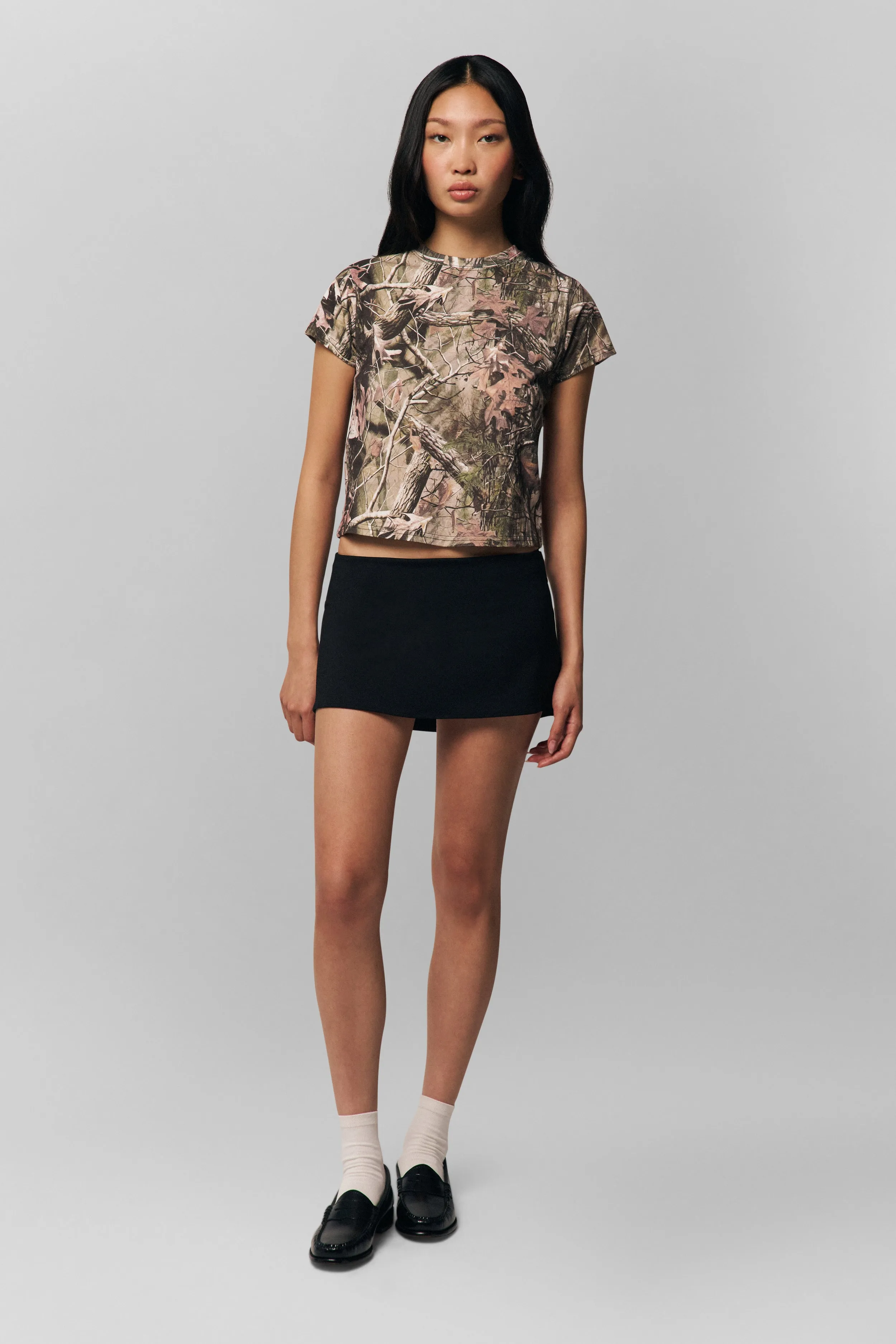 Camo Tee Relaxed Silhouette NonIrritating Seams