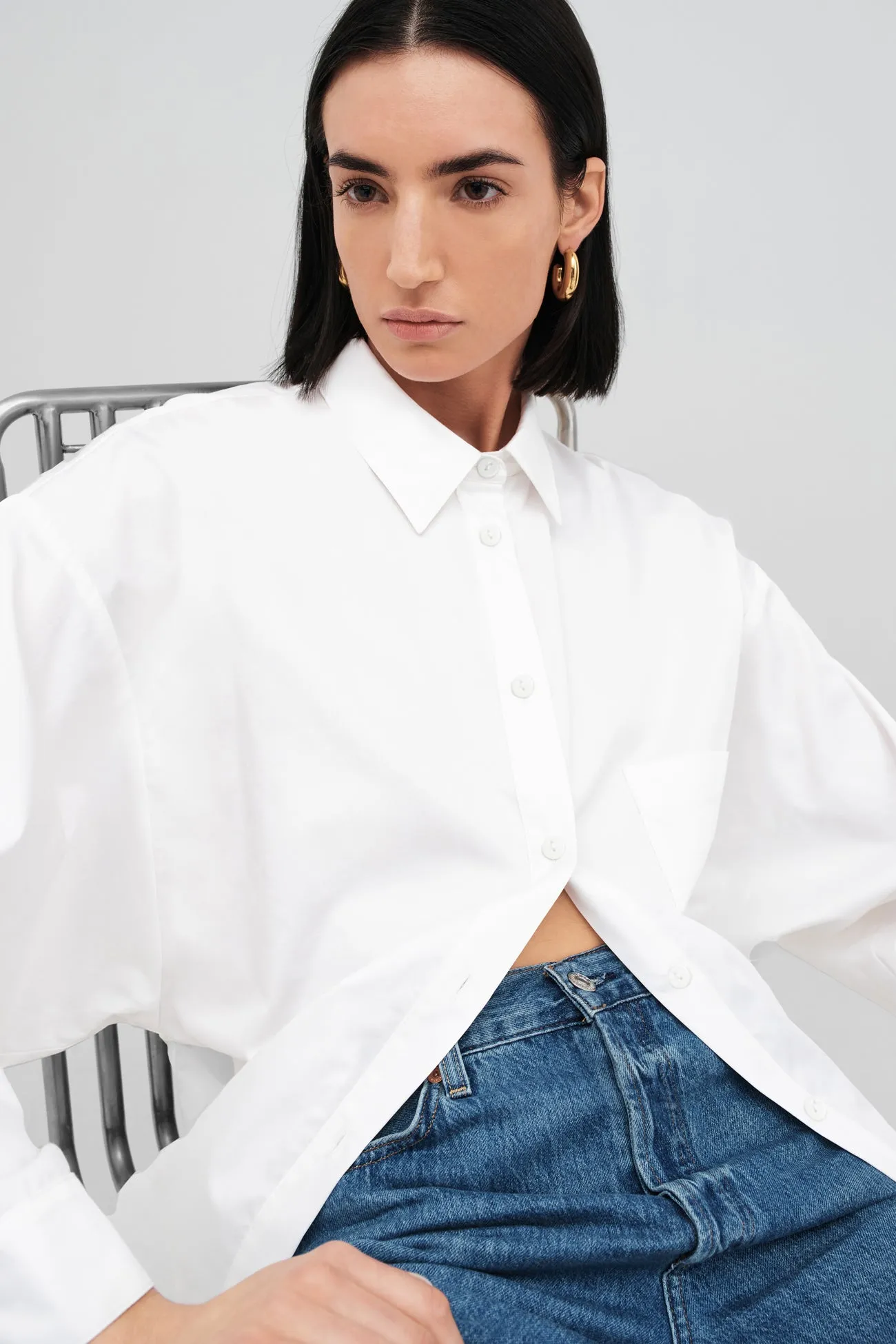 Raphaela Boyfriend Shirt FoamReinforcedCollar