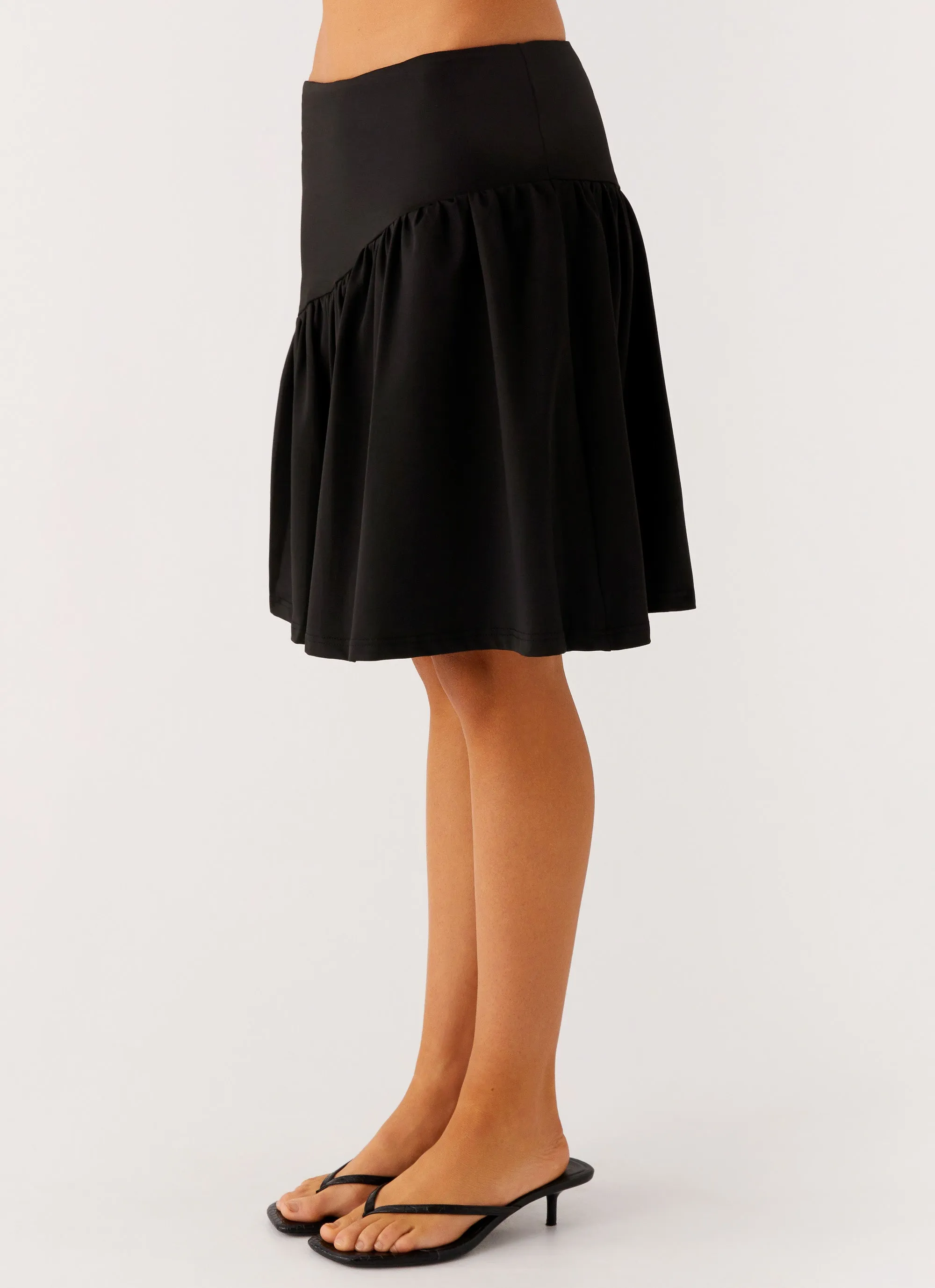 Rayna Midi Skirt - Black investment piece