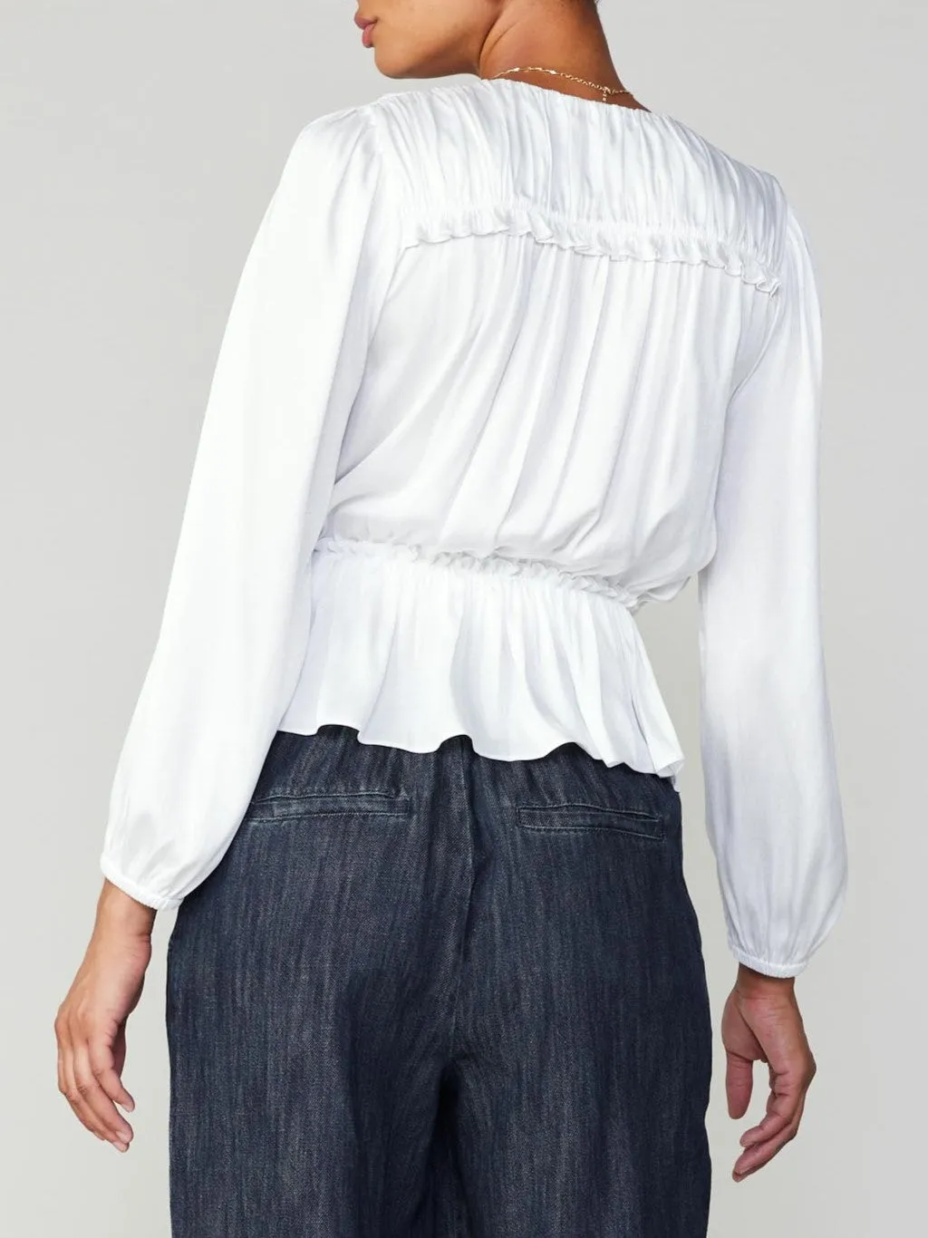 Tactile Soft Texture Reagan Top