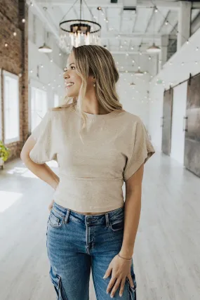 Harbor Bay Drop Shoulder Top Lightweight Layering Option Durable Chainstitch