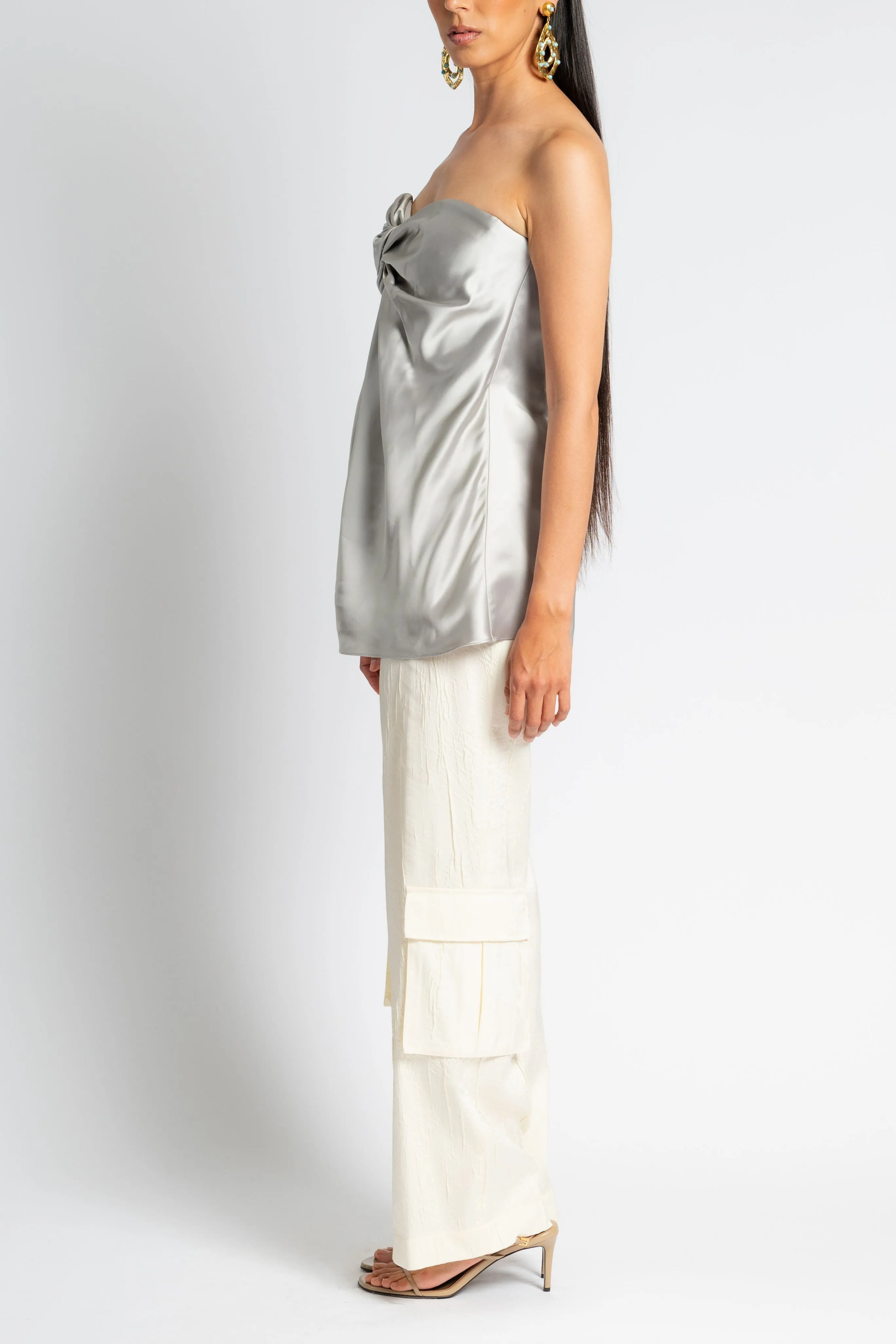 Relaxed Cargo Trouser Breathable Layer Simple and Cozy