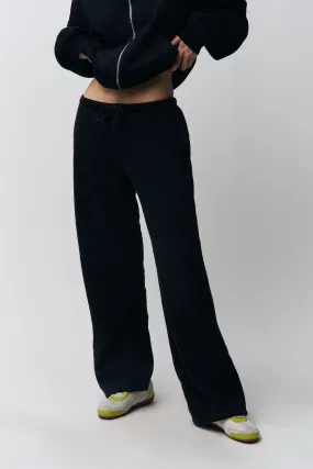 Relaxed Drawstring Sweatpant Wide Leg