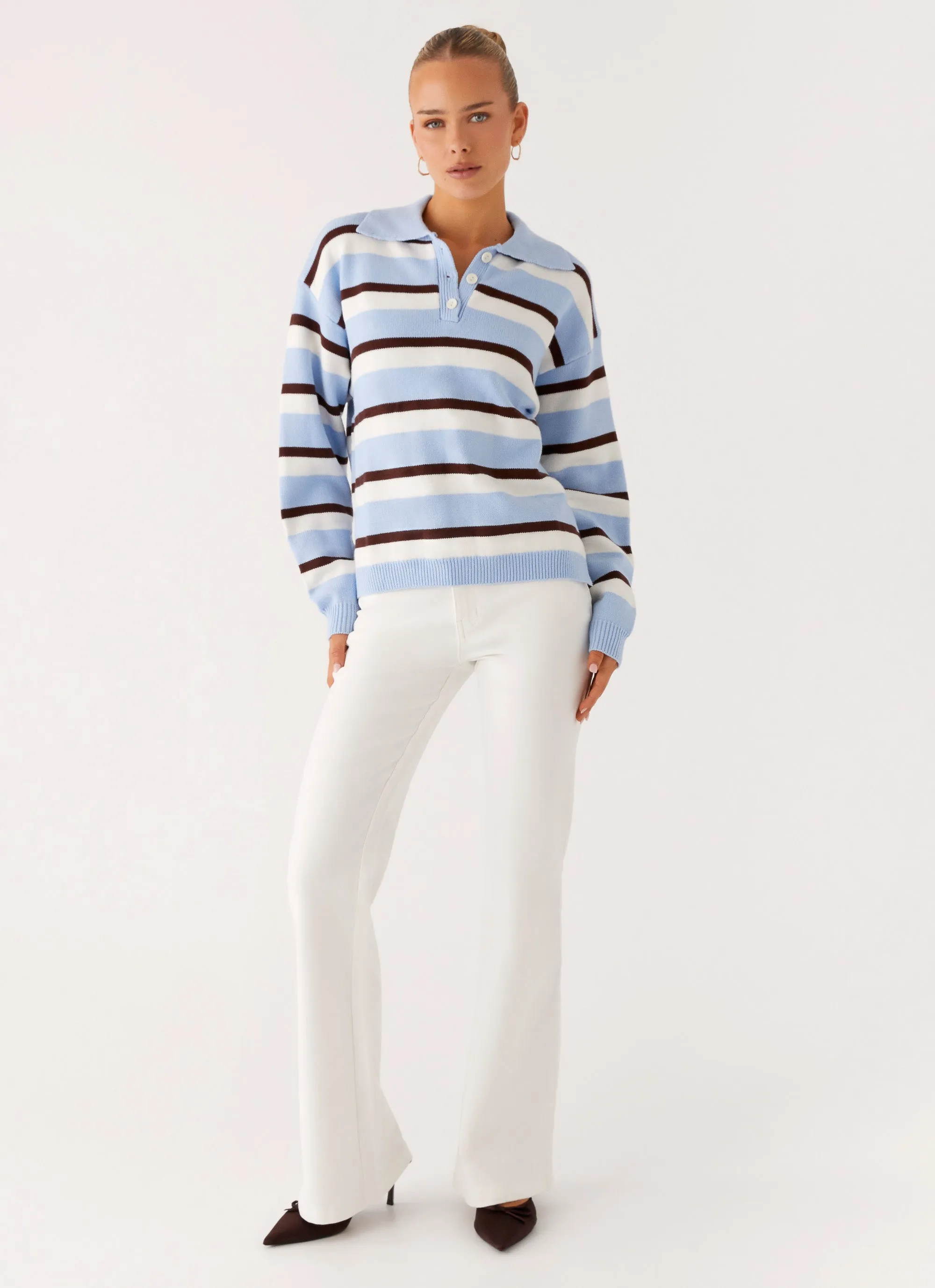 Aldo Bootleg Jeans - White Perfect Shape