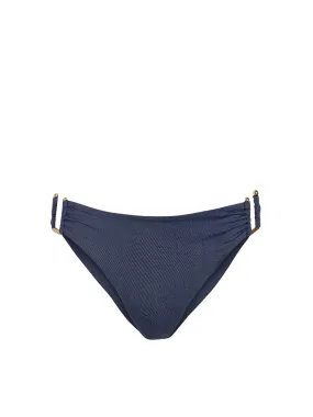 Layla Bottom In Indigo Twill Stretchy Swim Budget Friendly