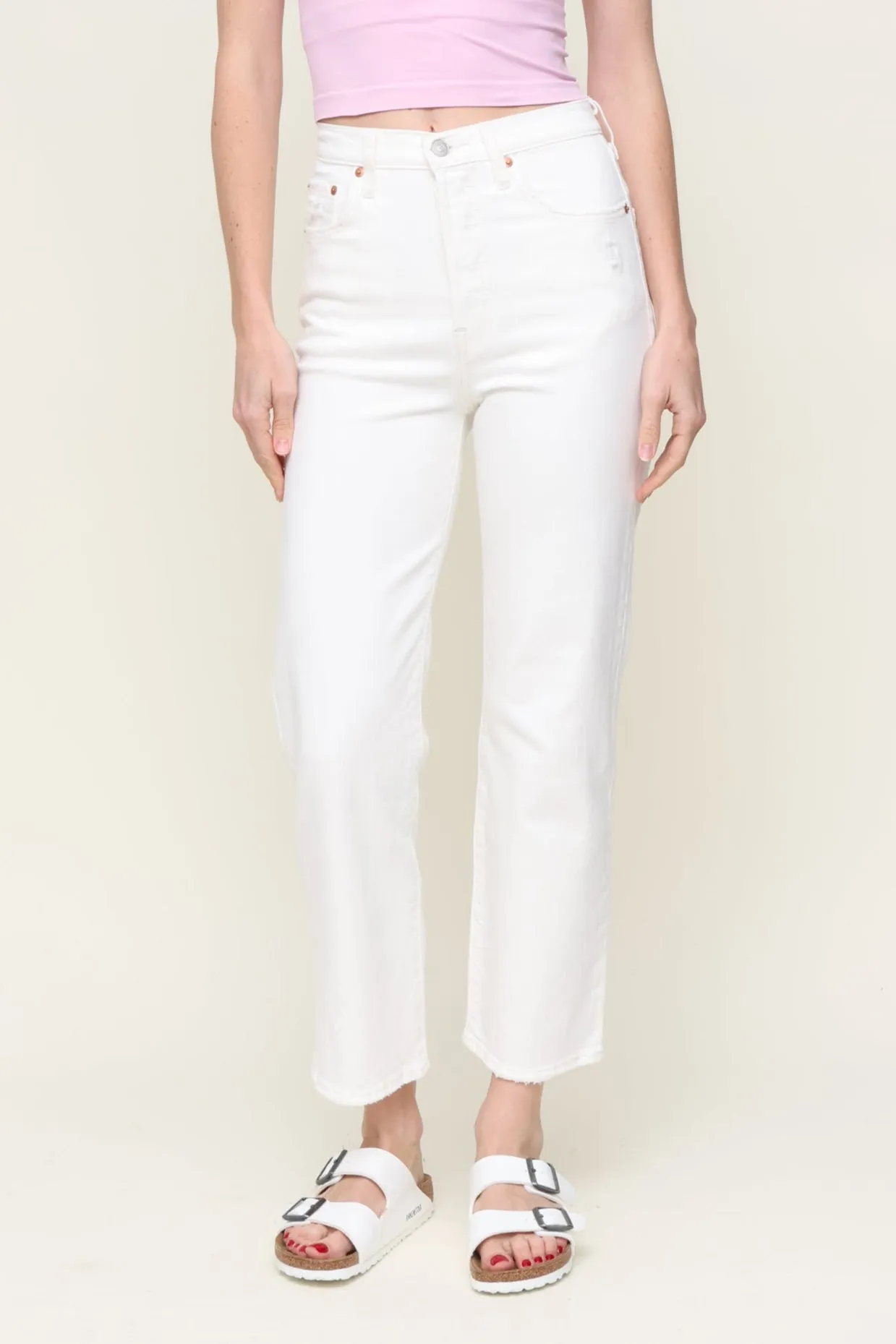 Ribcage Straight Ankle Cloud Timeless Piece