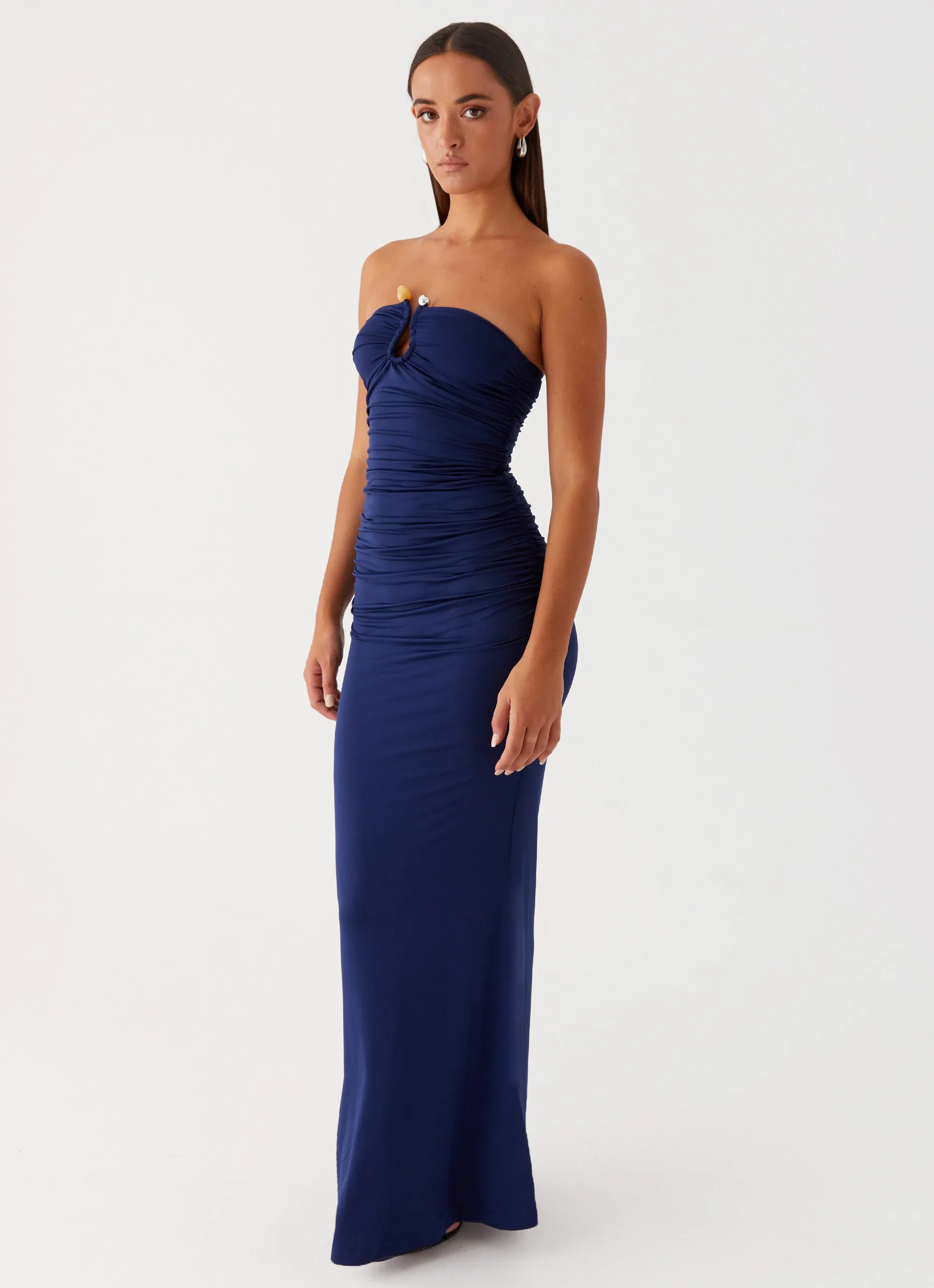 Rudy Maxi Dress - Navy Gender Inclusive