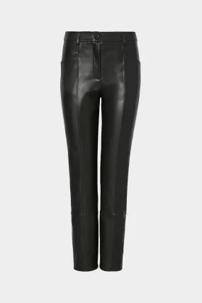 FlexibleKnees Multi Pocket Design Rue Vegan Leather Pants
