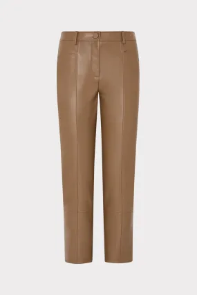 ReflectiveAccentDetails Rue Vegan Leather Pants