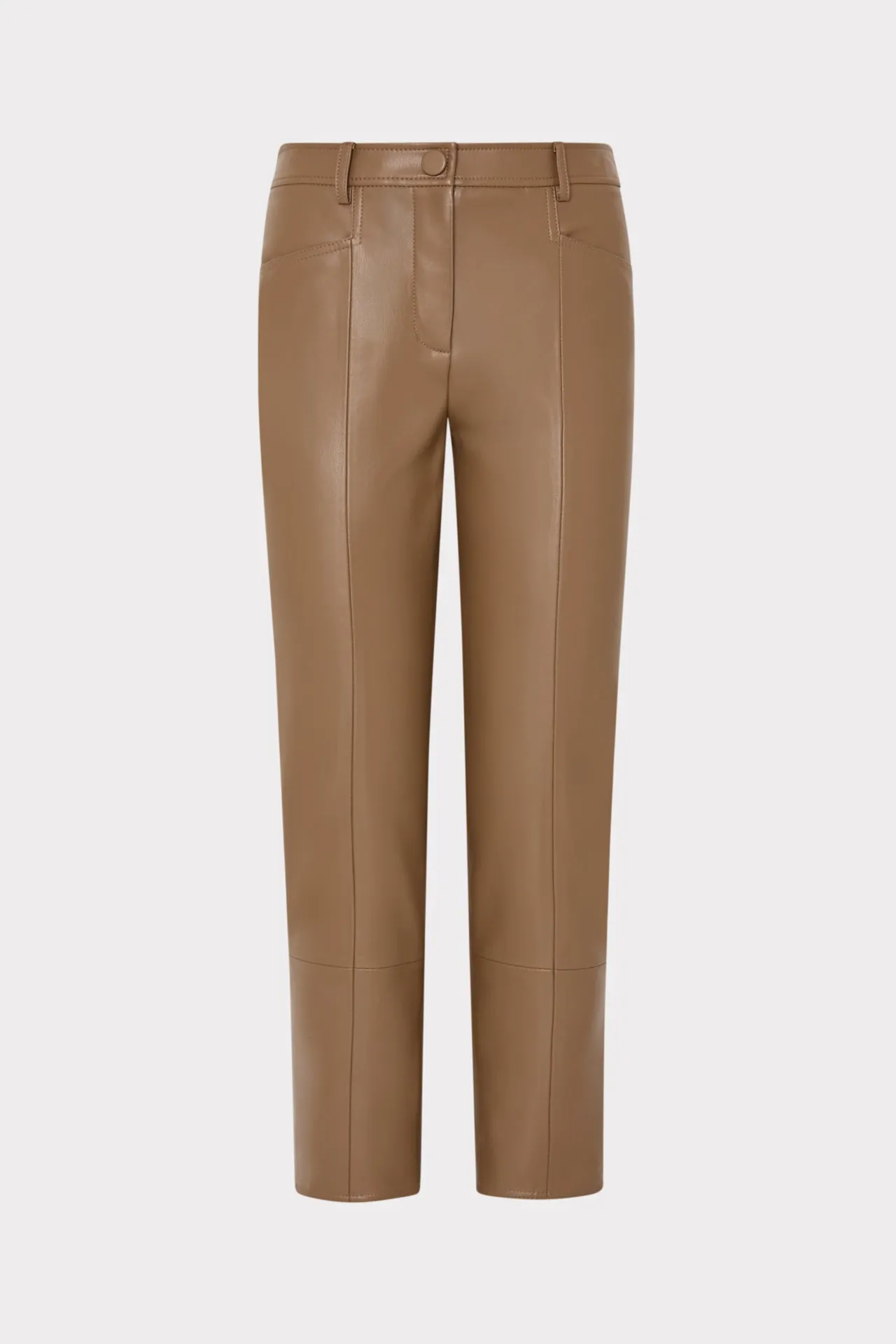 ReflectiveAccentDetails Rue Vegan Leather Pants