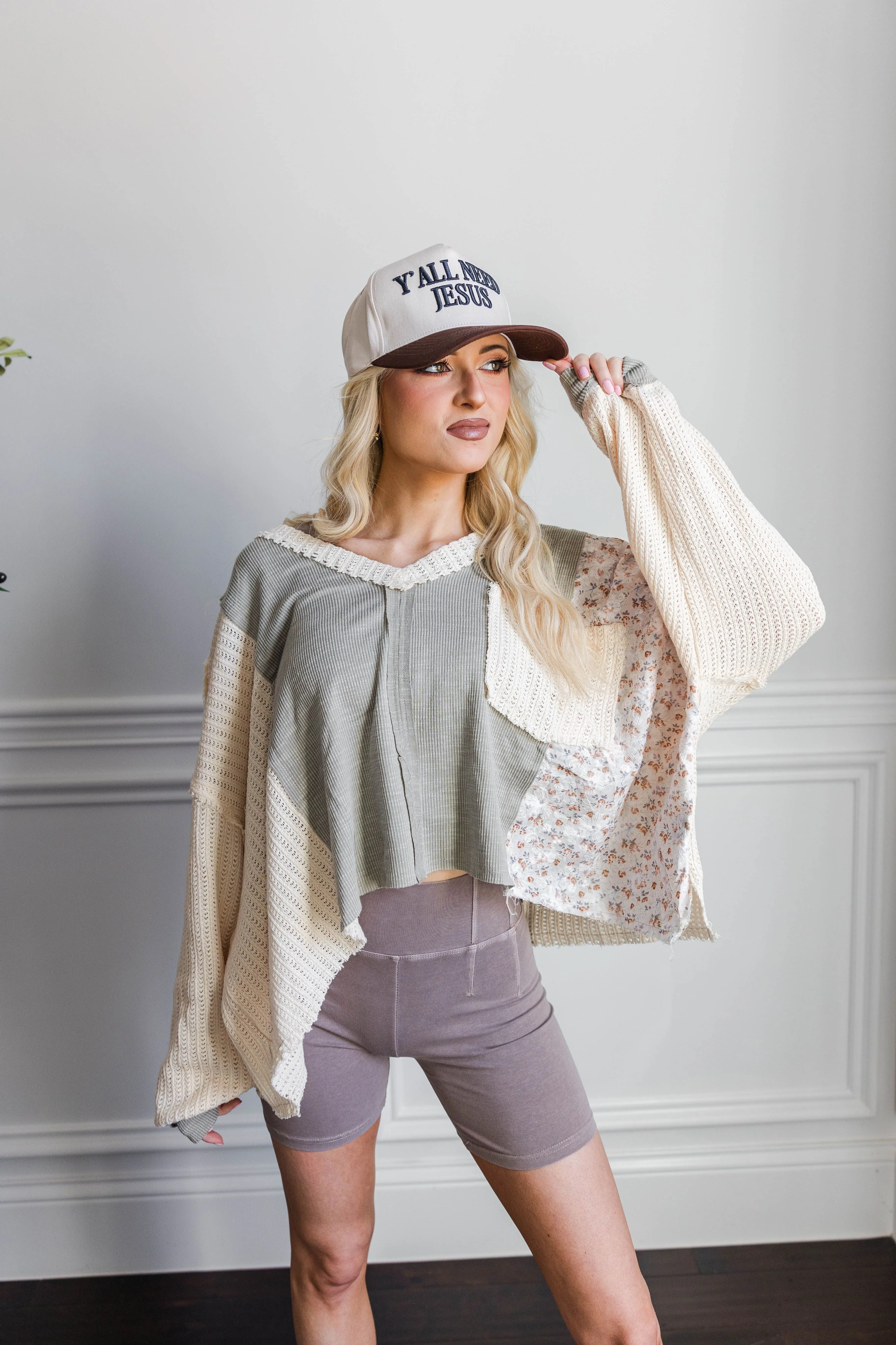 Modern Silhouette hypoallergenic material Sage Haven Sweater