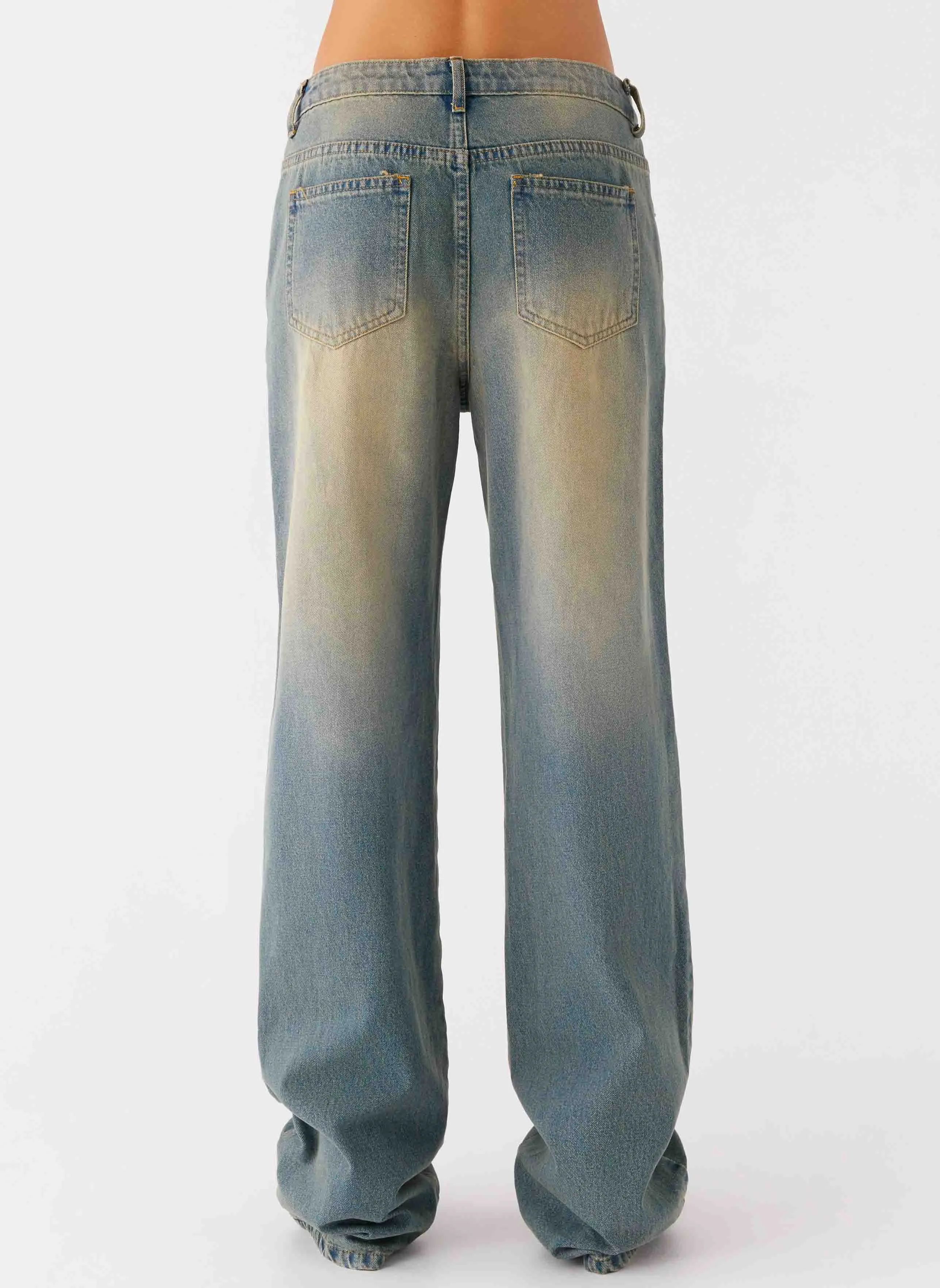 San Diego Straight Leg Jeans - Blue Wash Professional Wear Weekend Warrior