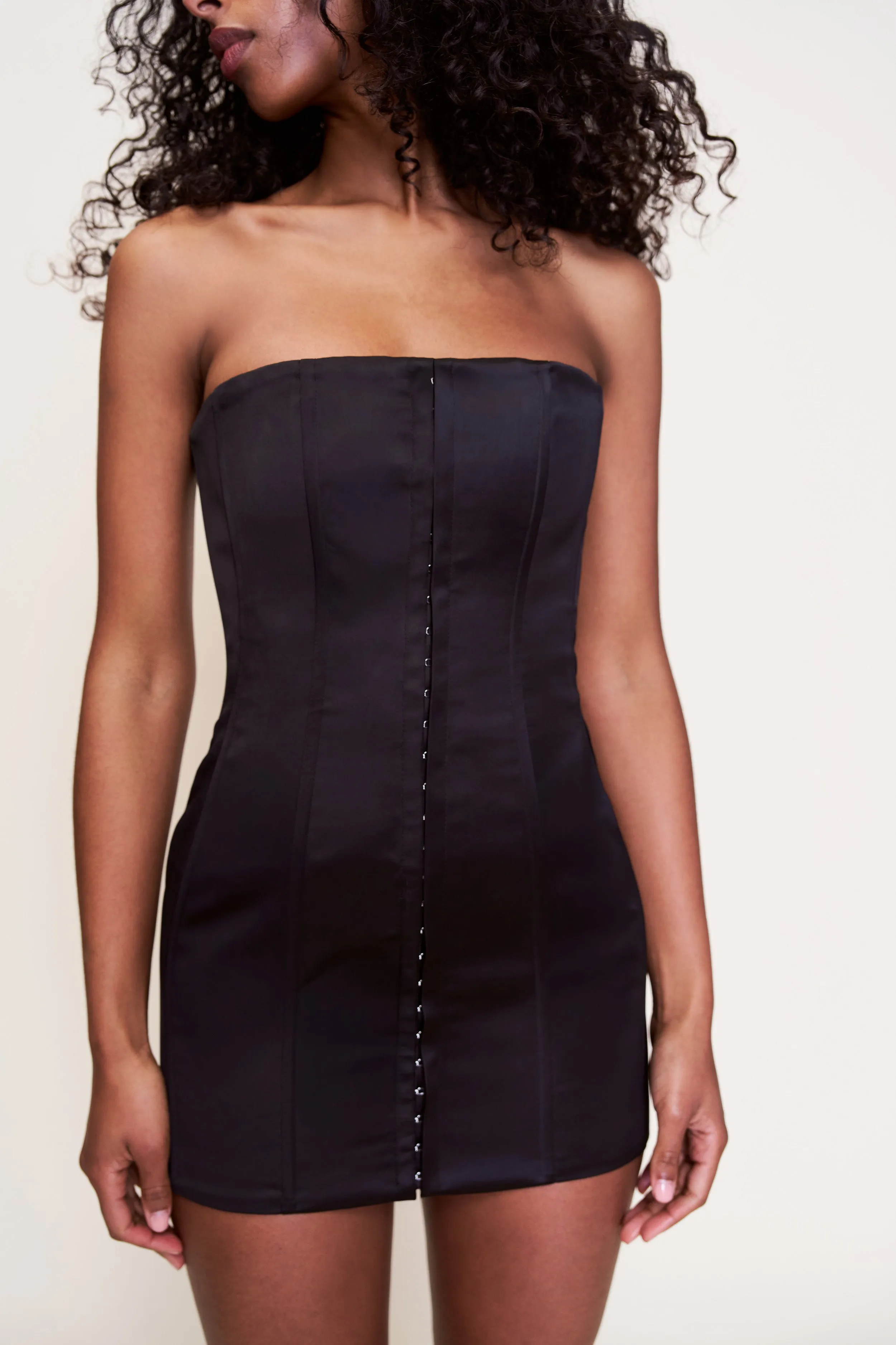 Satin Corset Dress Walk Grace Lounge Favorite