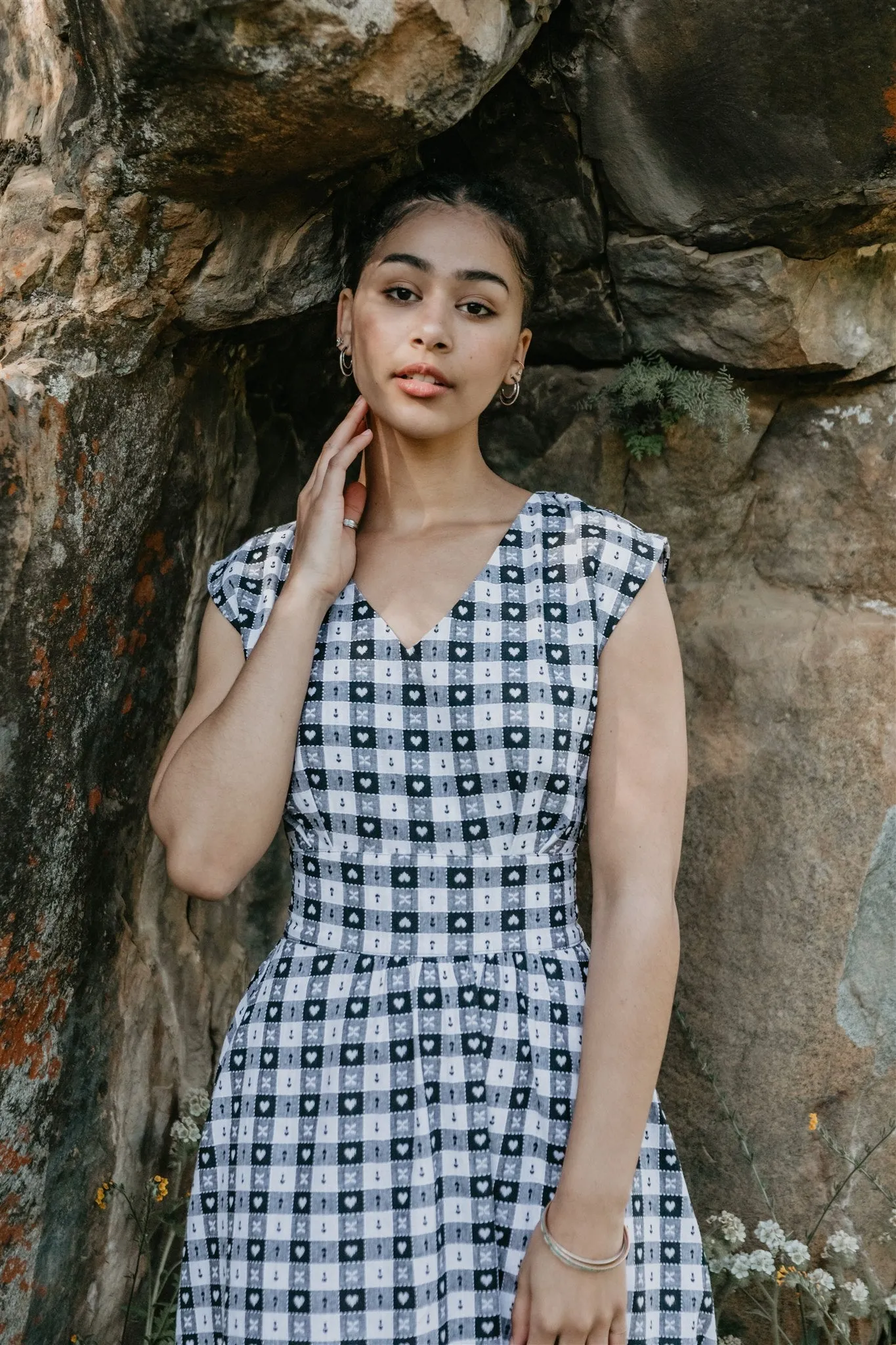 Smooth Flow Joy dress in Cotton Picnic