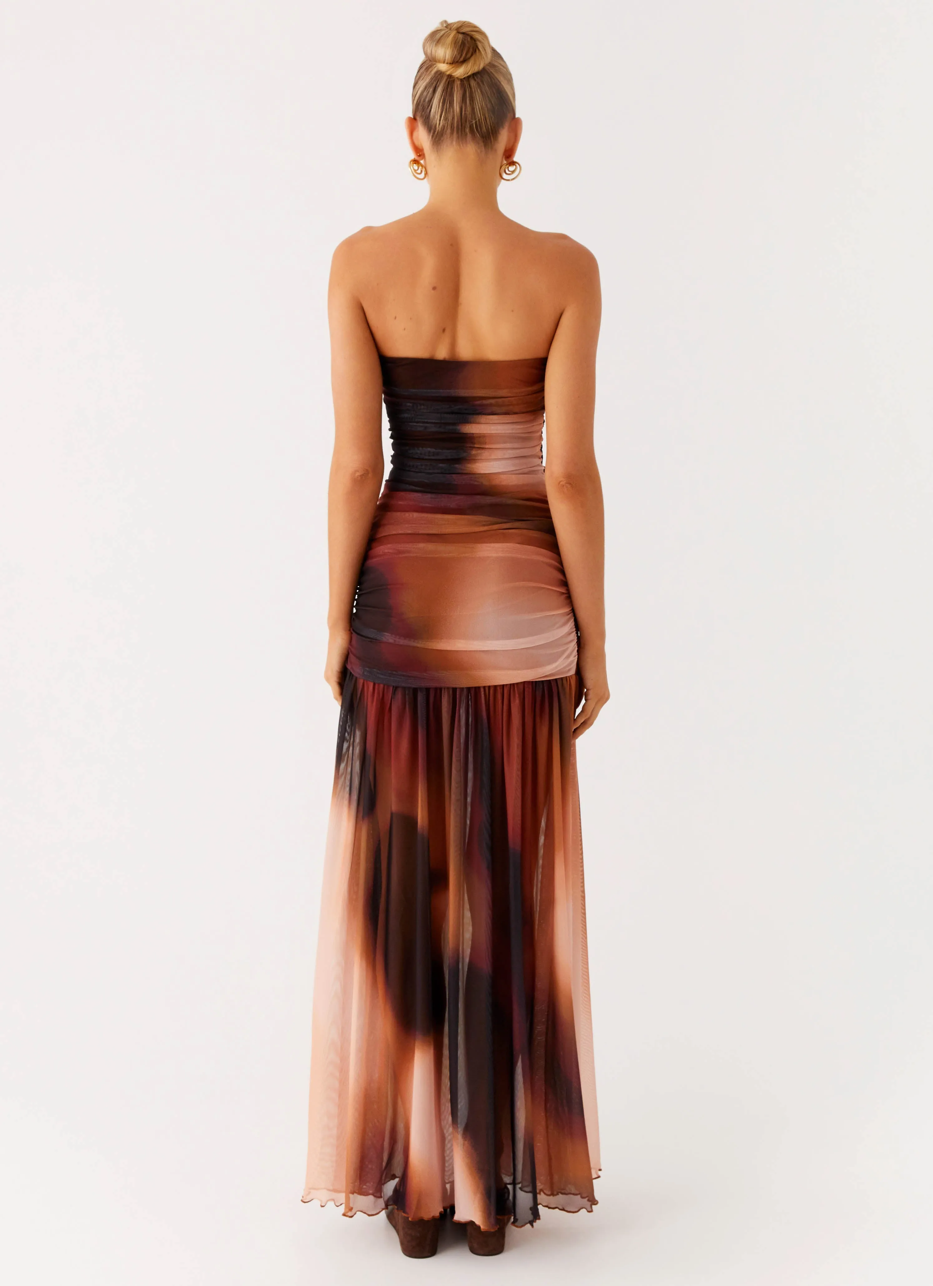 Savaya Maxi Dress - Black Gradient Cool Structure