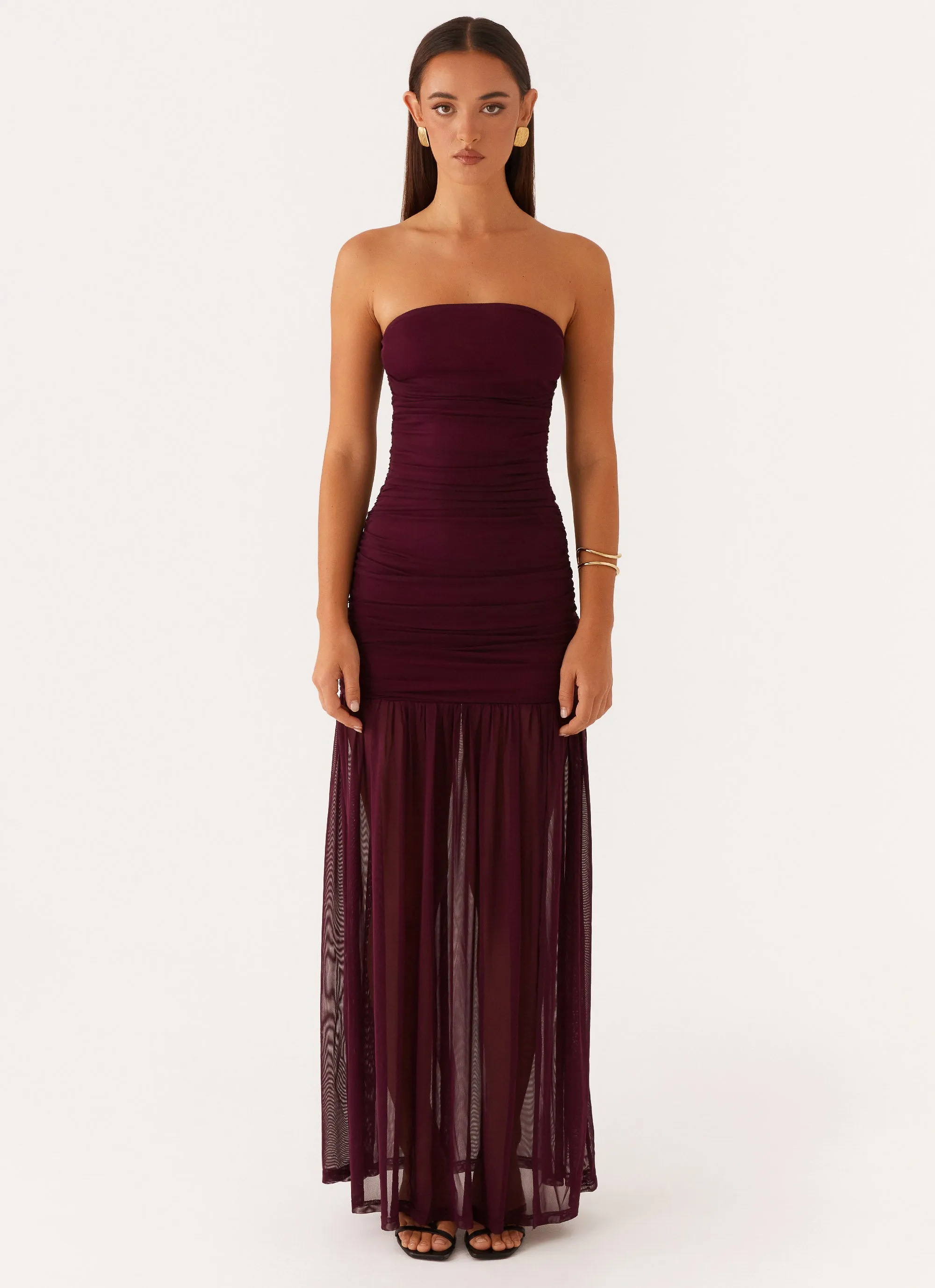 Savaya Maxi Dress - Mulberry Vibrant Design