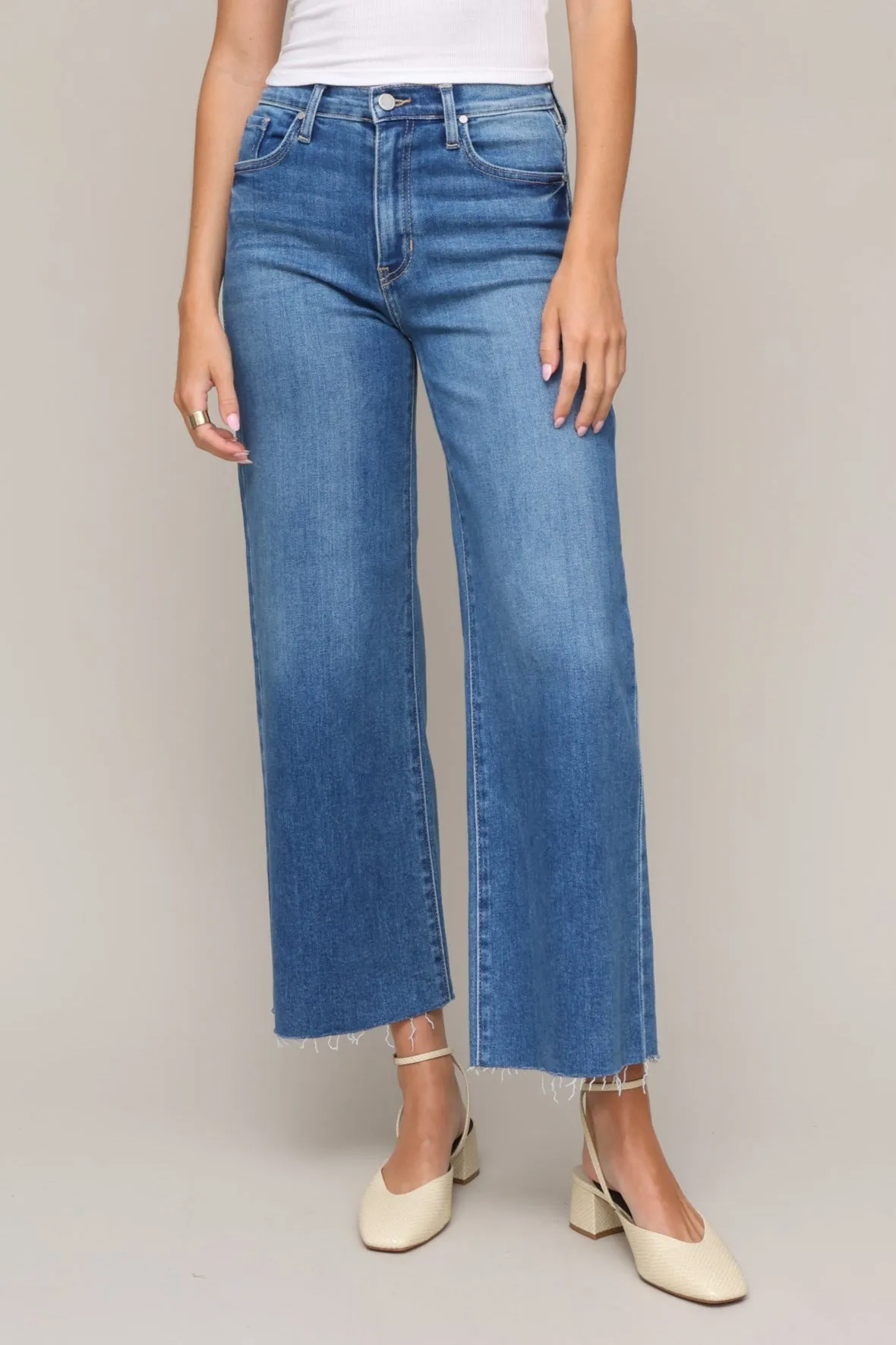 Everyday Layer Scissor Cut Wide Leg