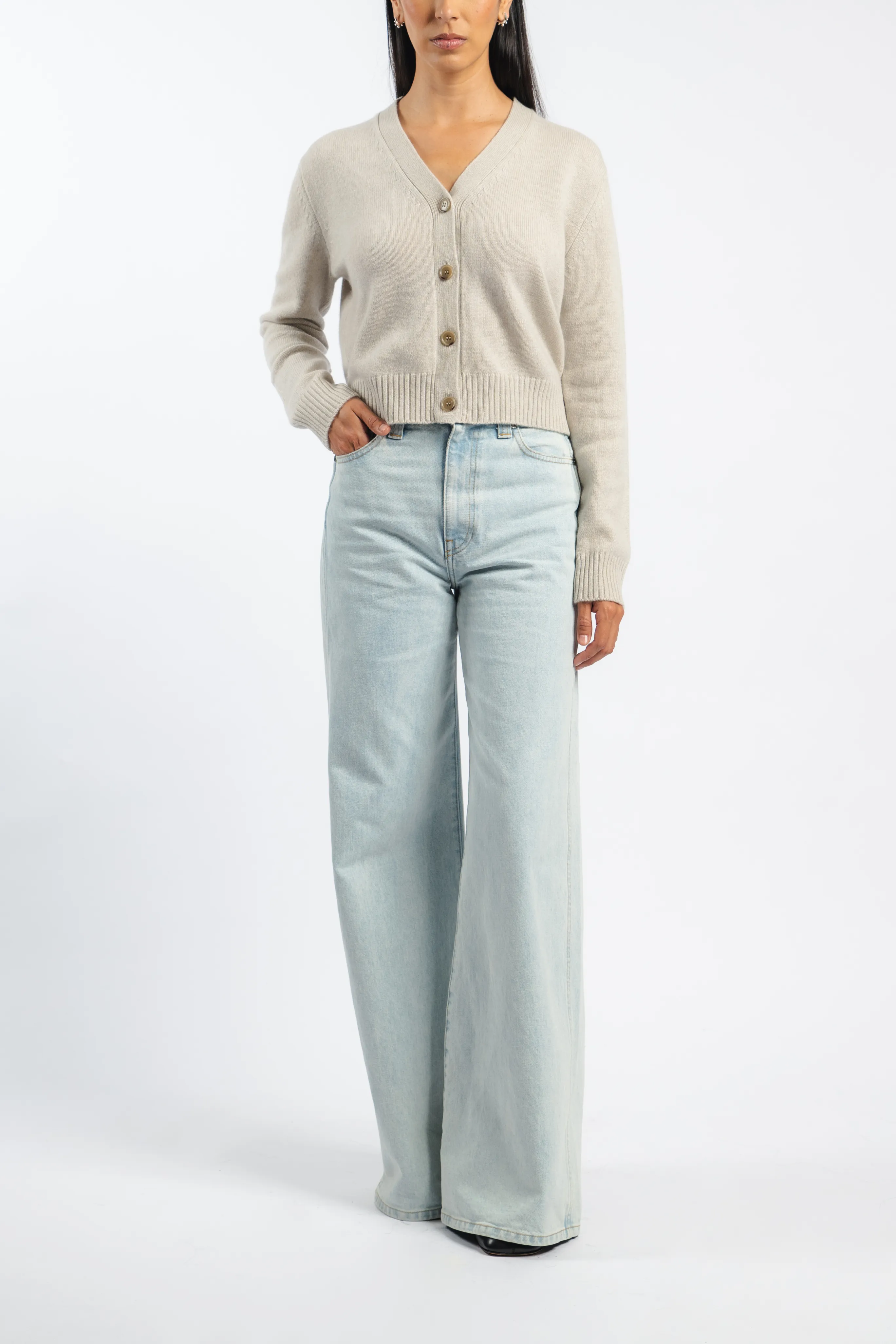 Marion Cardigan FineGauge Knit