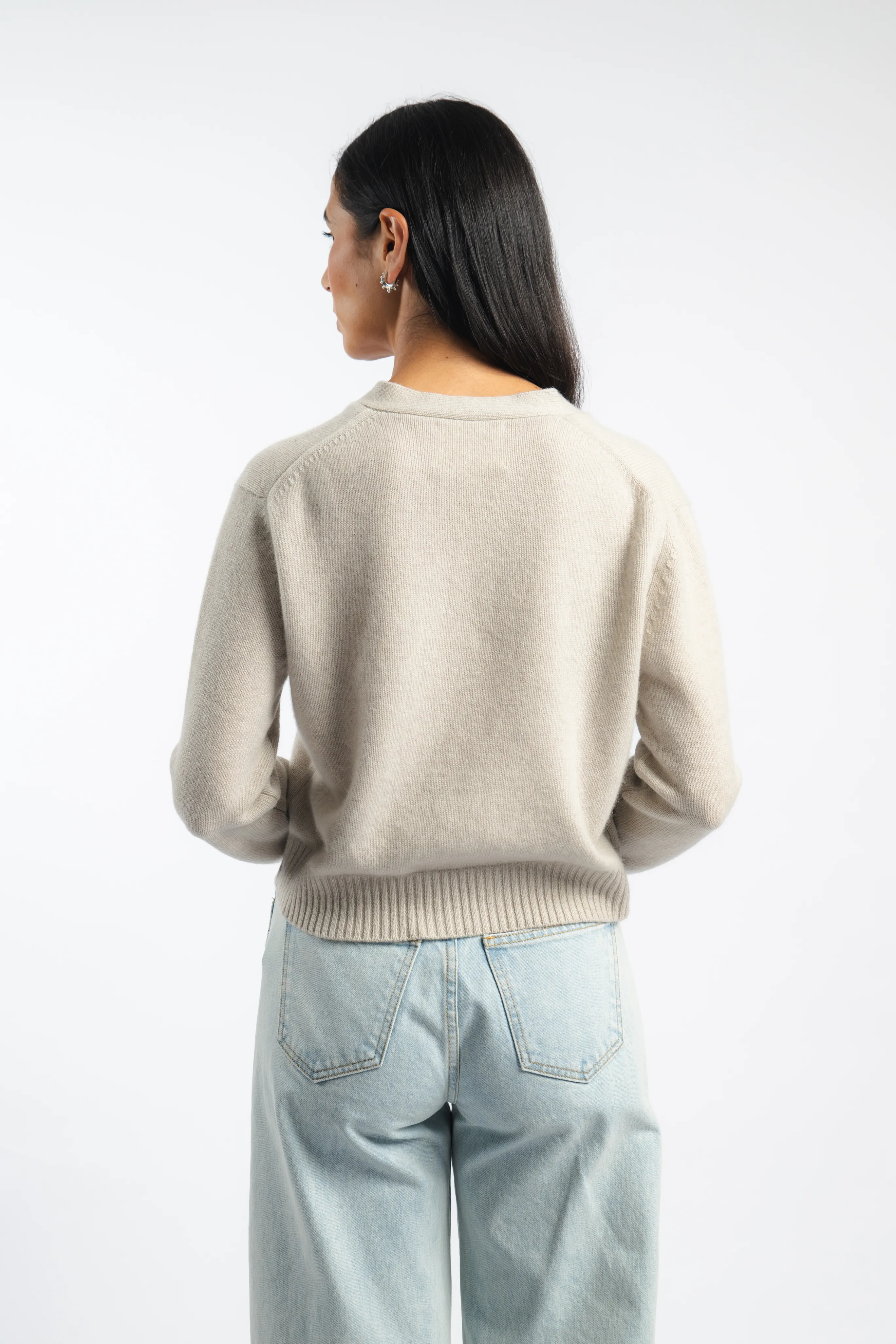 Leisure Look Flexible Waistband Marion Cardigan