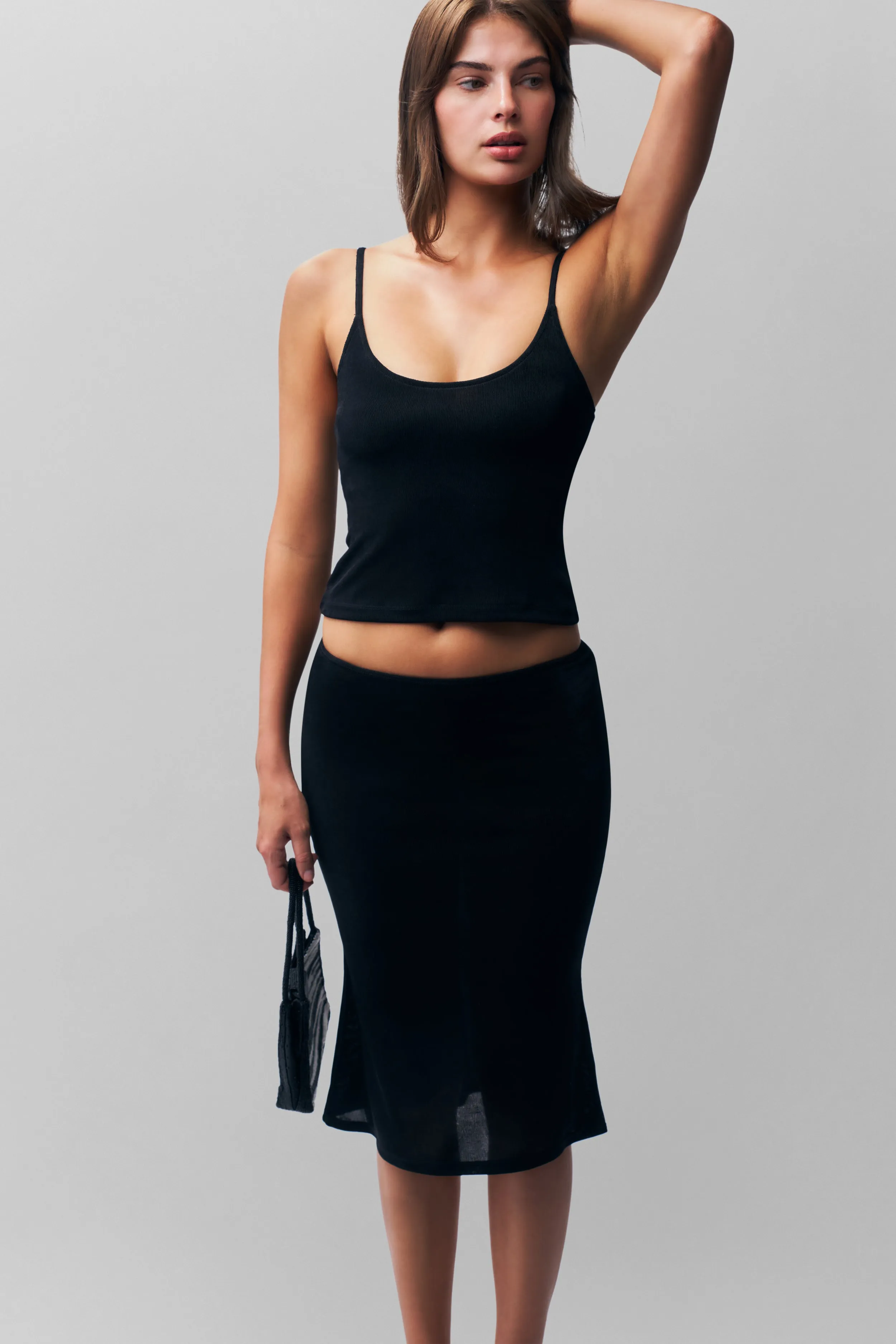 Versatile Fit mix and match Selene Midi Skirt
