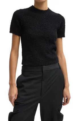 Serviette Baby Tee in Black Sleeveless Tee