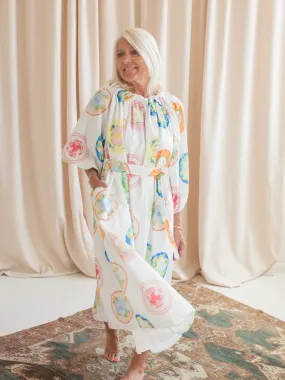 Silky Layer Seville Belted Dress