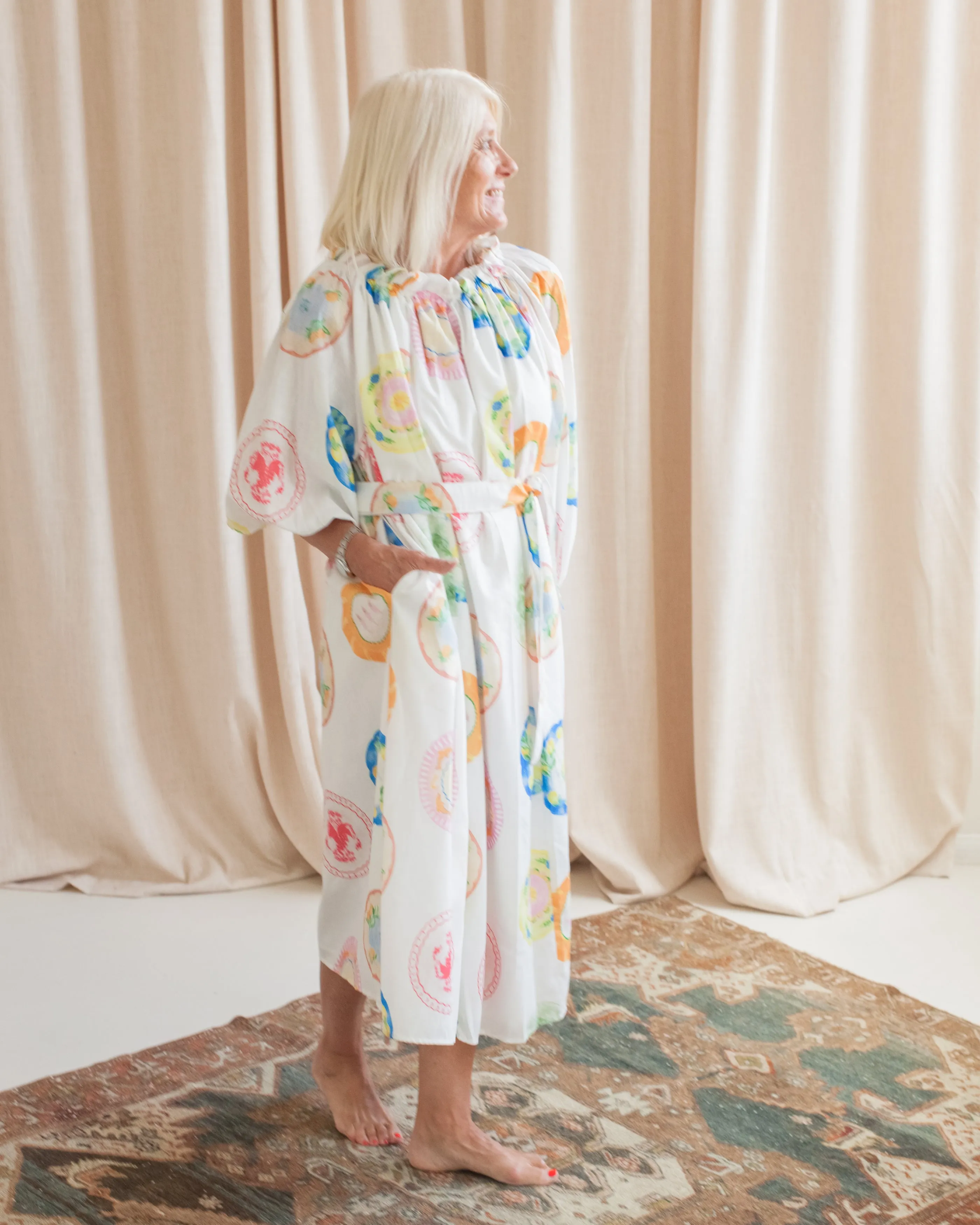 Fashionable Layers Glam Feel Seville Belted Dress