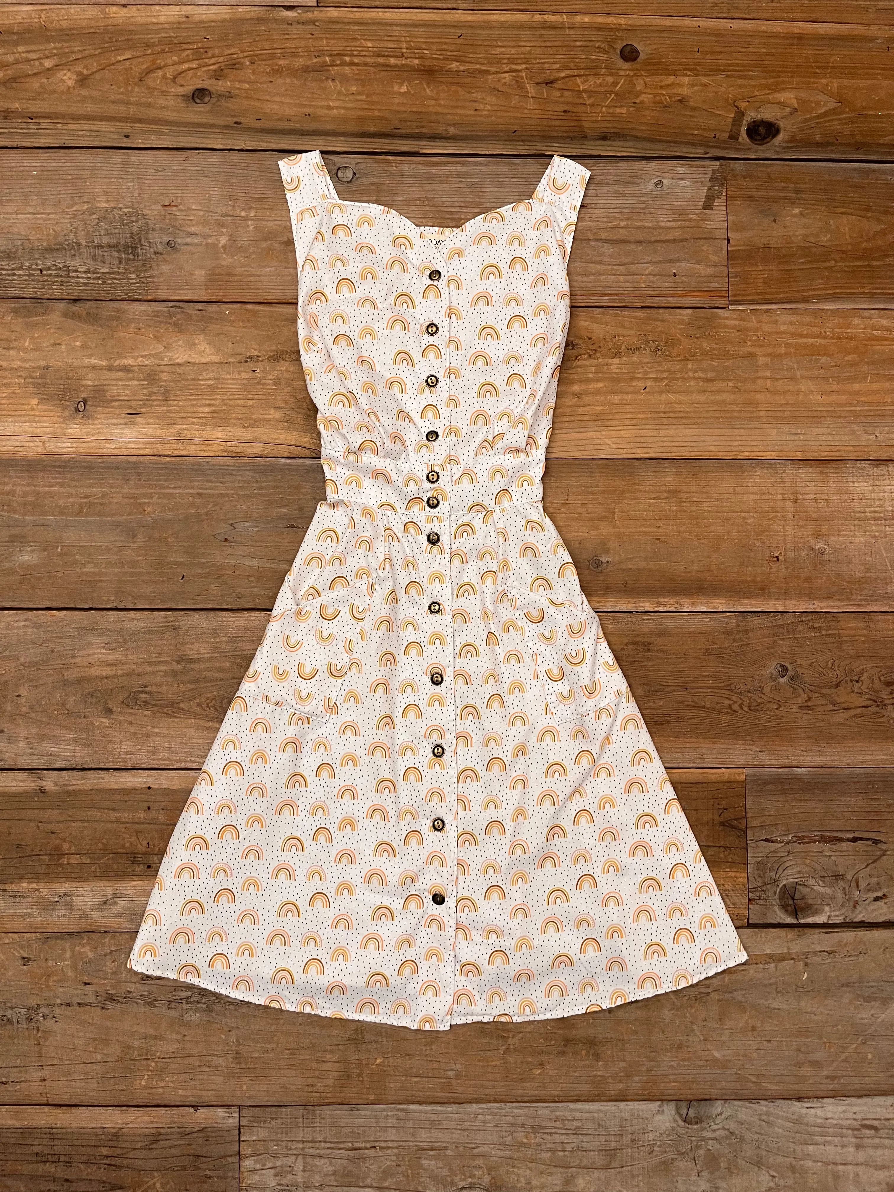 Fashion-Forward Sheet Dress in One of a Kind in Medium