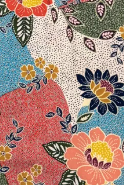 Classic Flow countryside Sheet Dress in Patchwork Party Challis