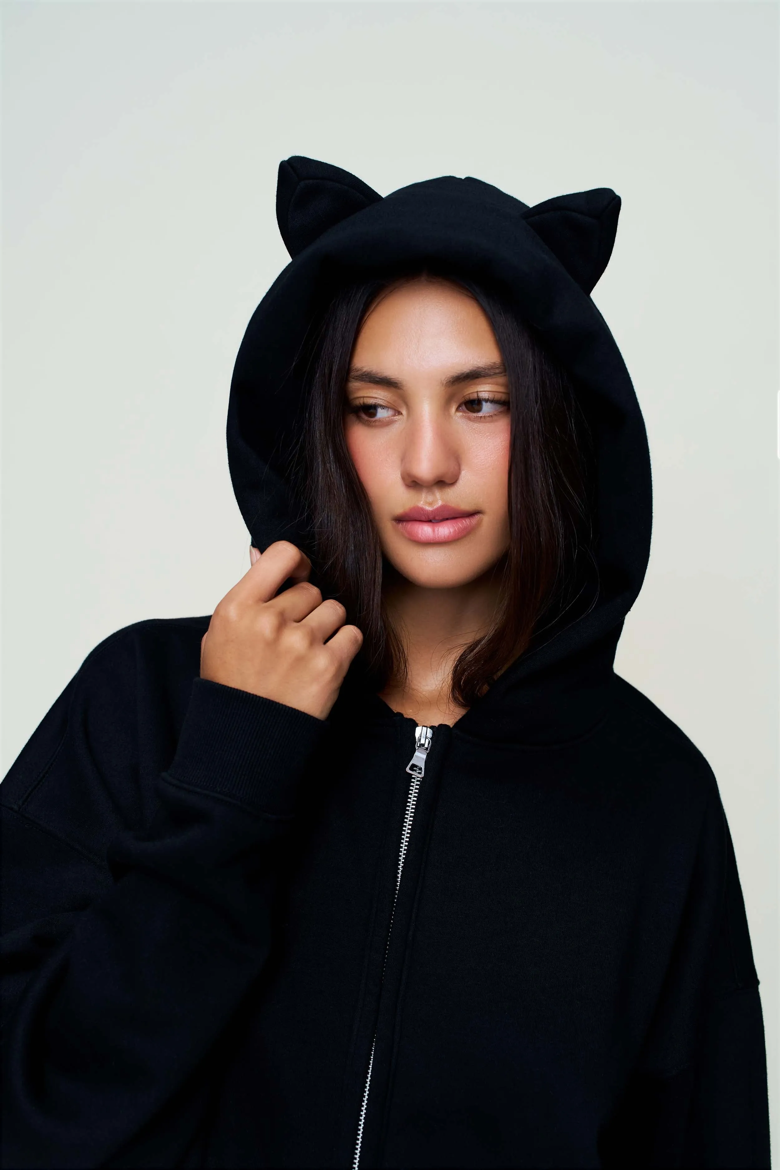 Shiba Bedazzle Zip Up Classic Shape