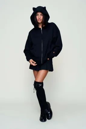 Seam Free Edges Thermal Retention Lining Shiba Bedazzle Zip Up