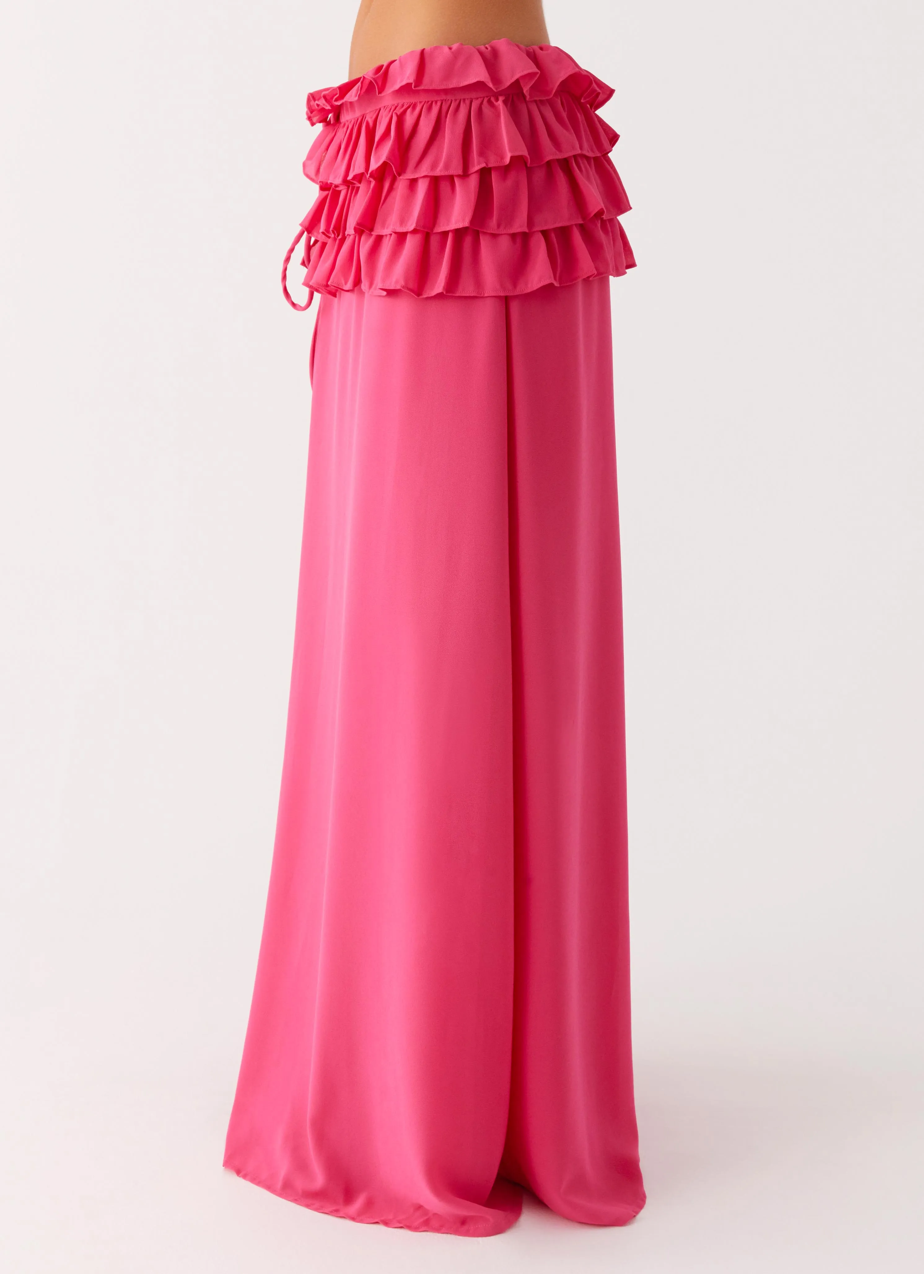 Shirin Sarong - Hot Pink color fast Full Coverage