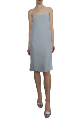 Short Slip Dress - Powder Blue Dinner Outfit