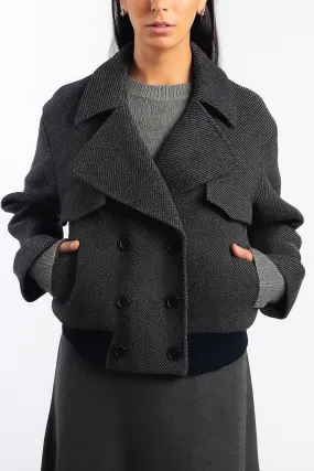 Trendy Feel Tailored Bomber Jacket