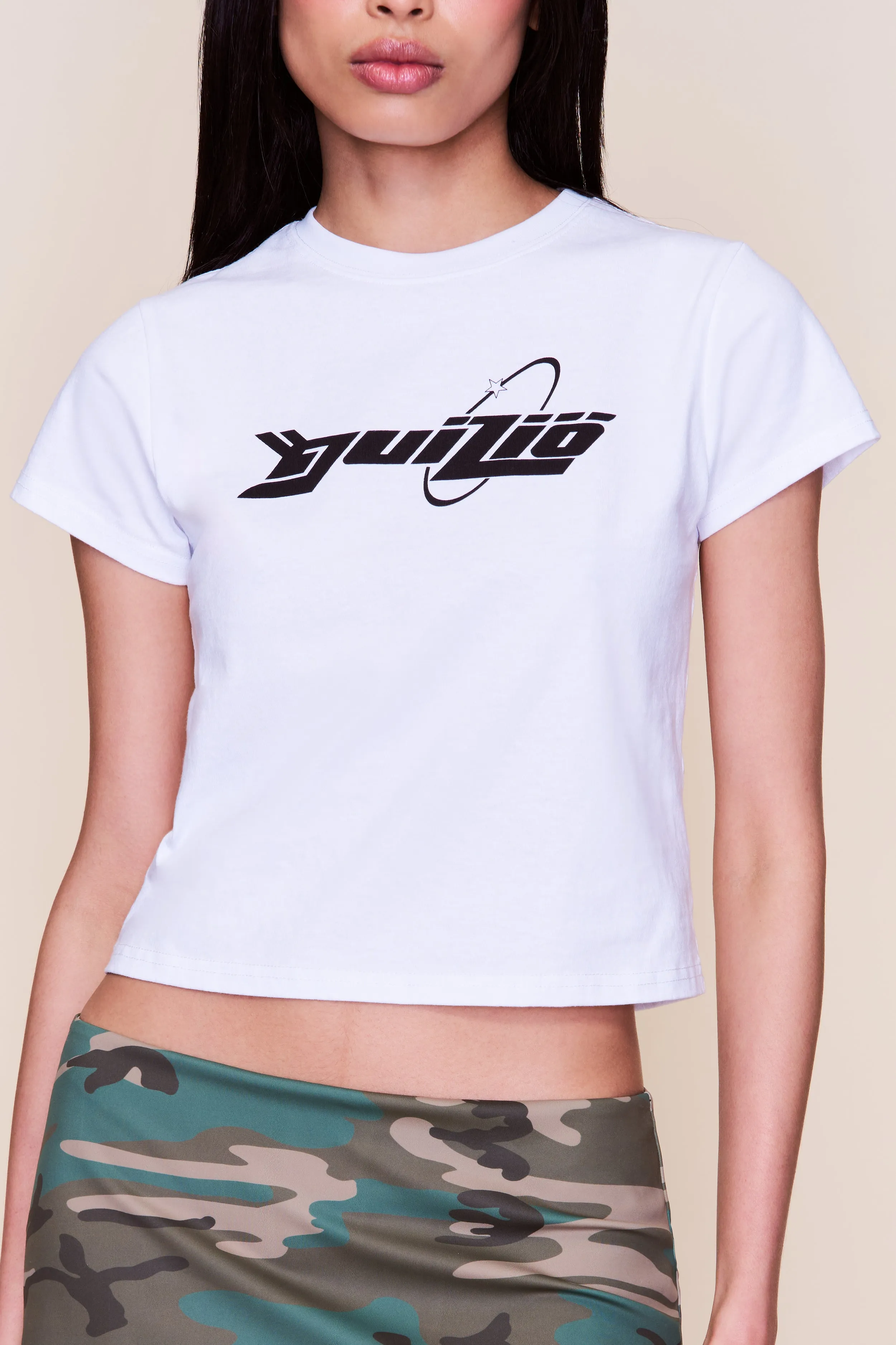 Light Fabric Shrunken Tee Guizio Orbit