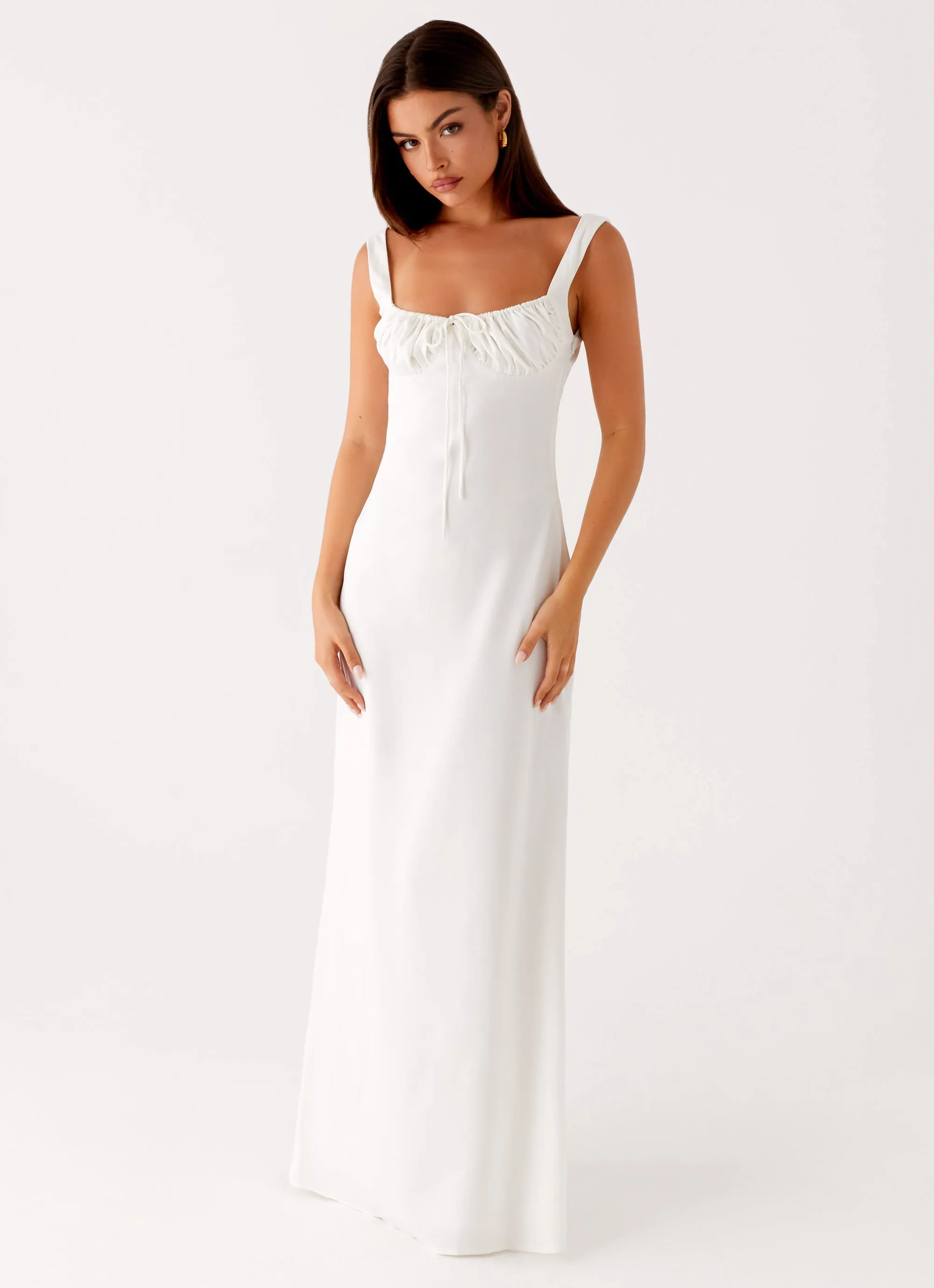Shyla Maxi Dress - Ivory Timeless boho dress Versatile Layers