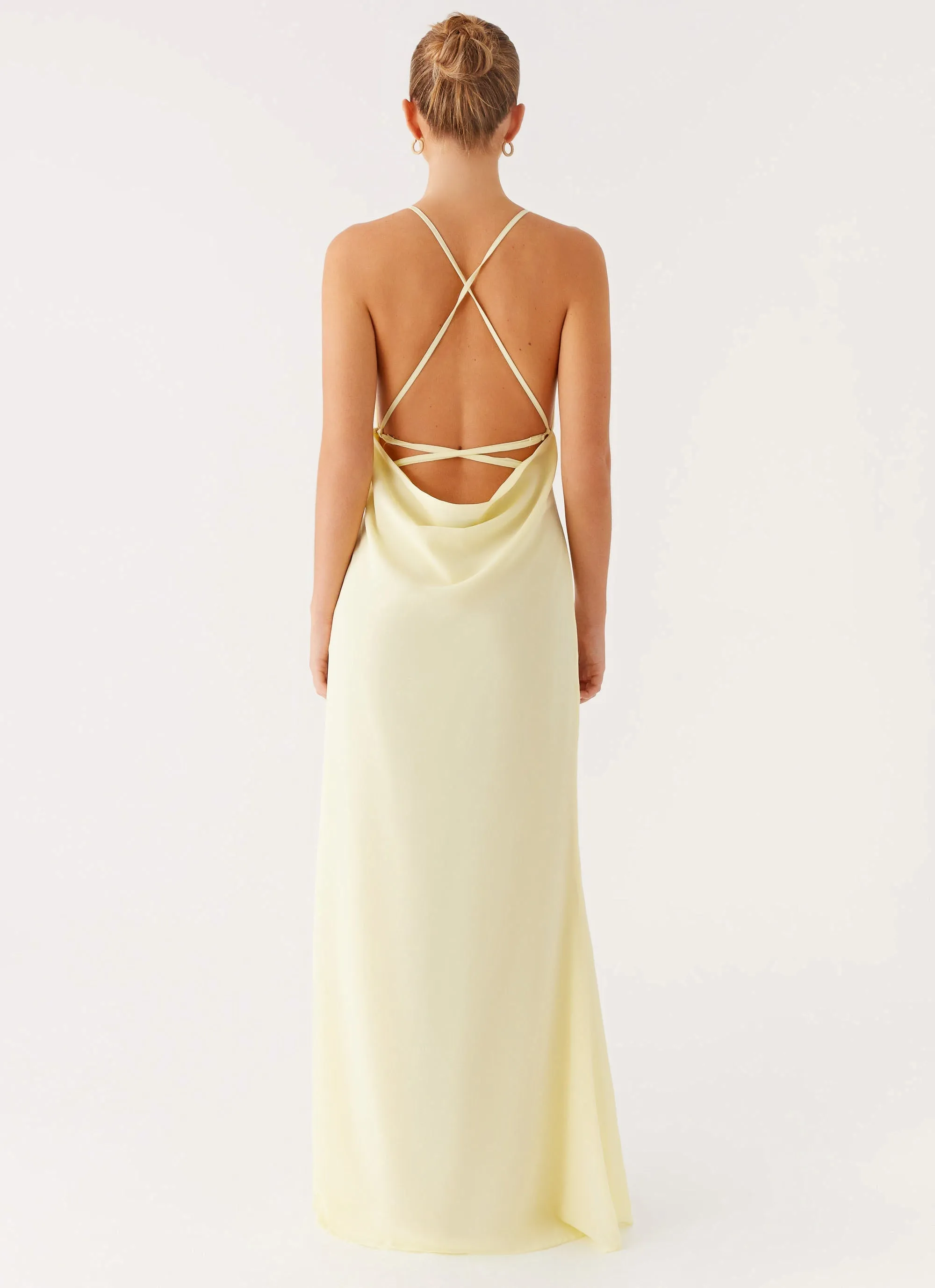 Comfortable and Soft First Class Maxi Dress - Yellow