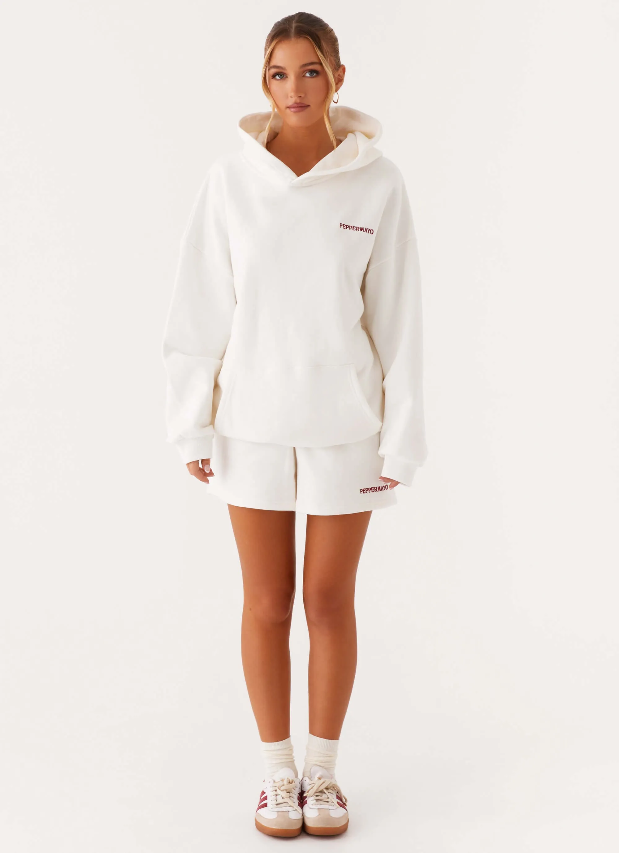 Practical Wear Signature Sweatshorts - Ivory