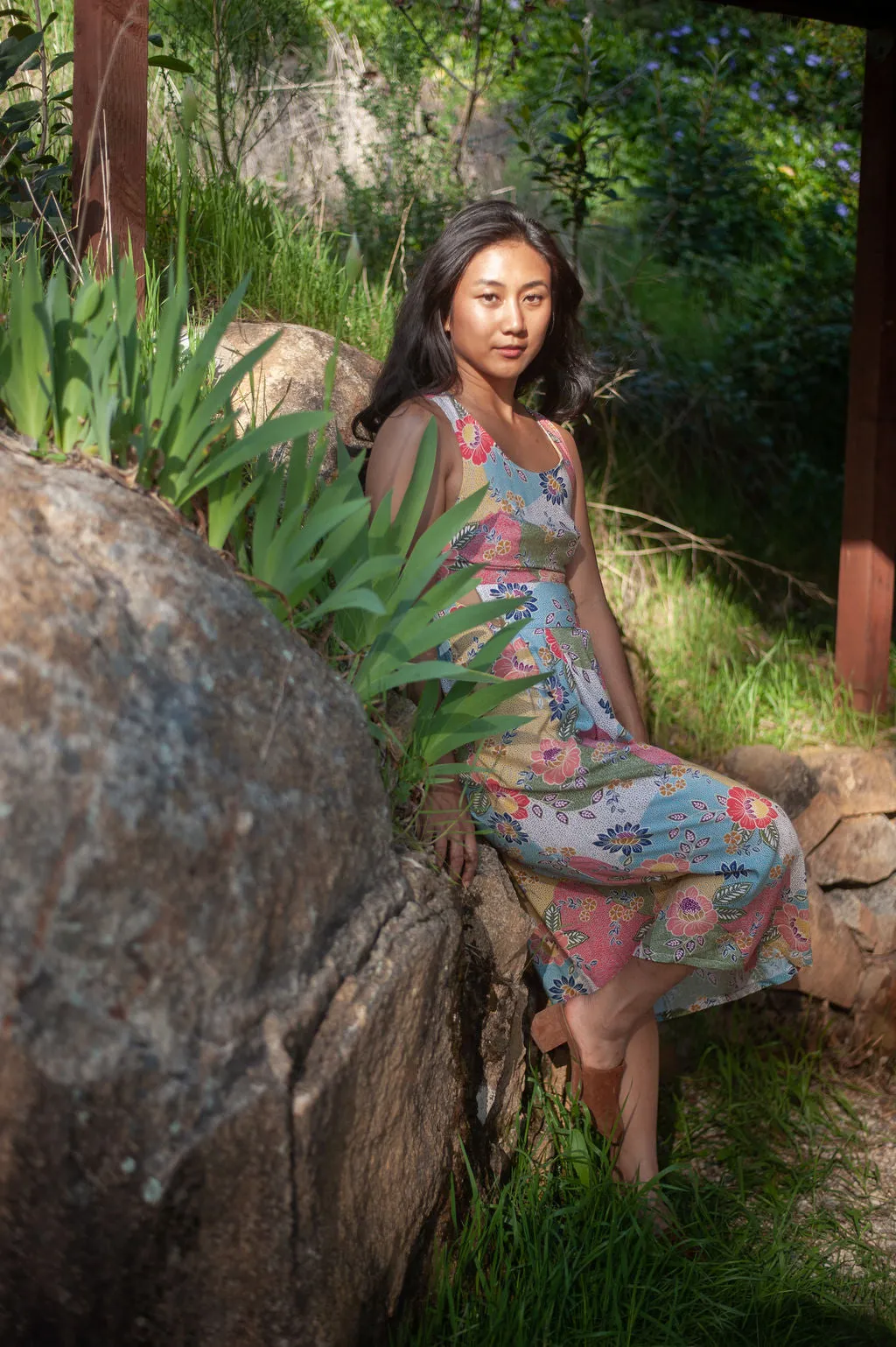 Brigid Jumper in Patchwork Party Versatile Wear