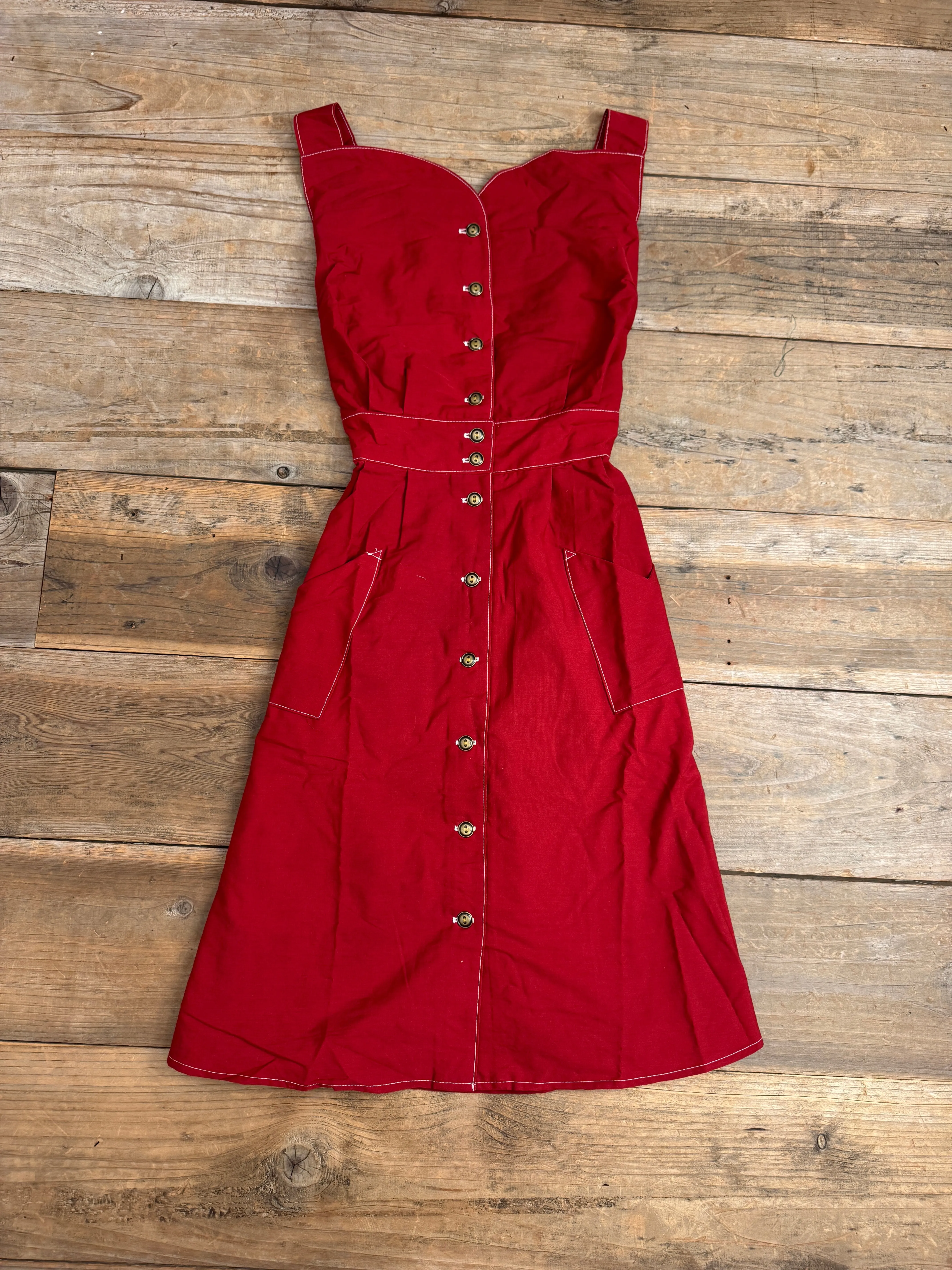 Sheet Dress in One of a Kind in Large cut out Draped Fabric