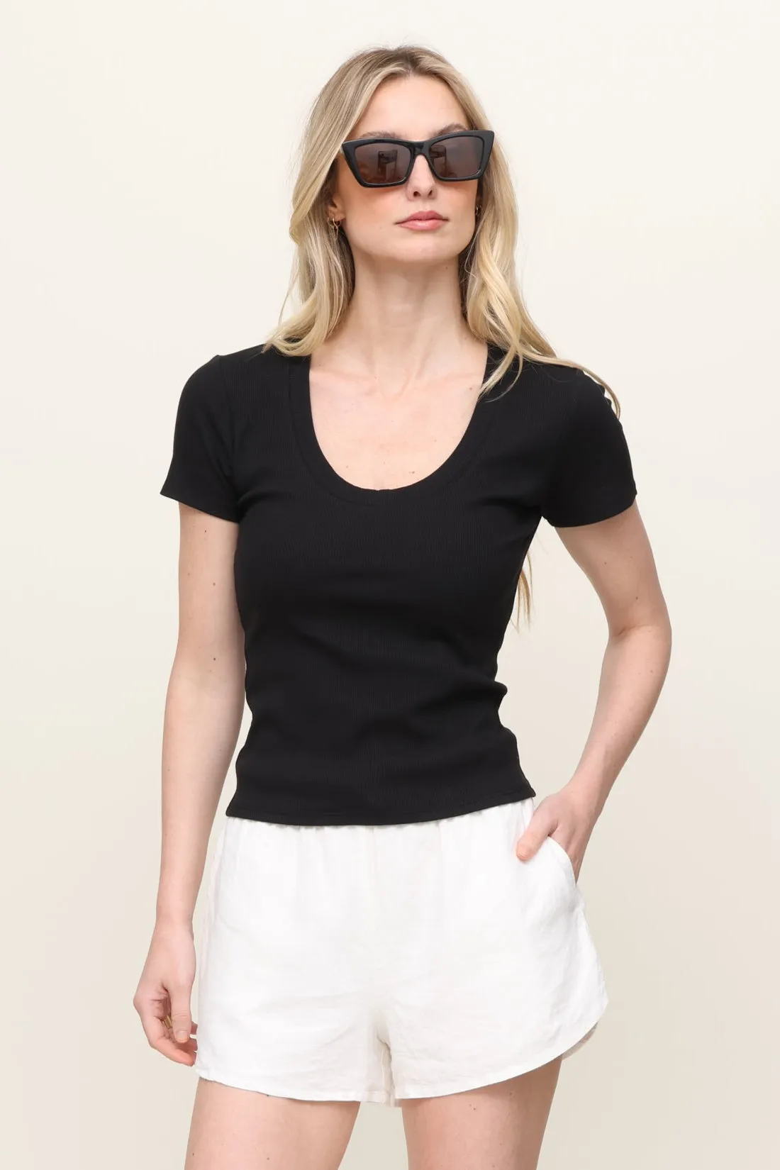 QuickDryConstruction LatticeKnit Sirena Short Sleeve Tee