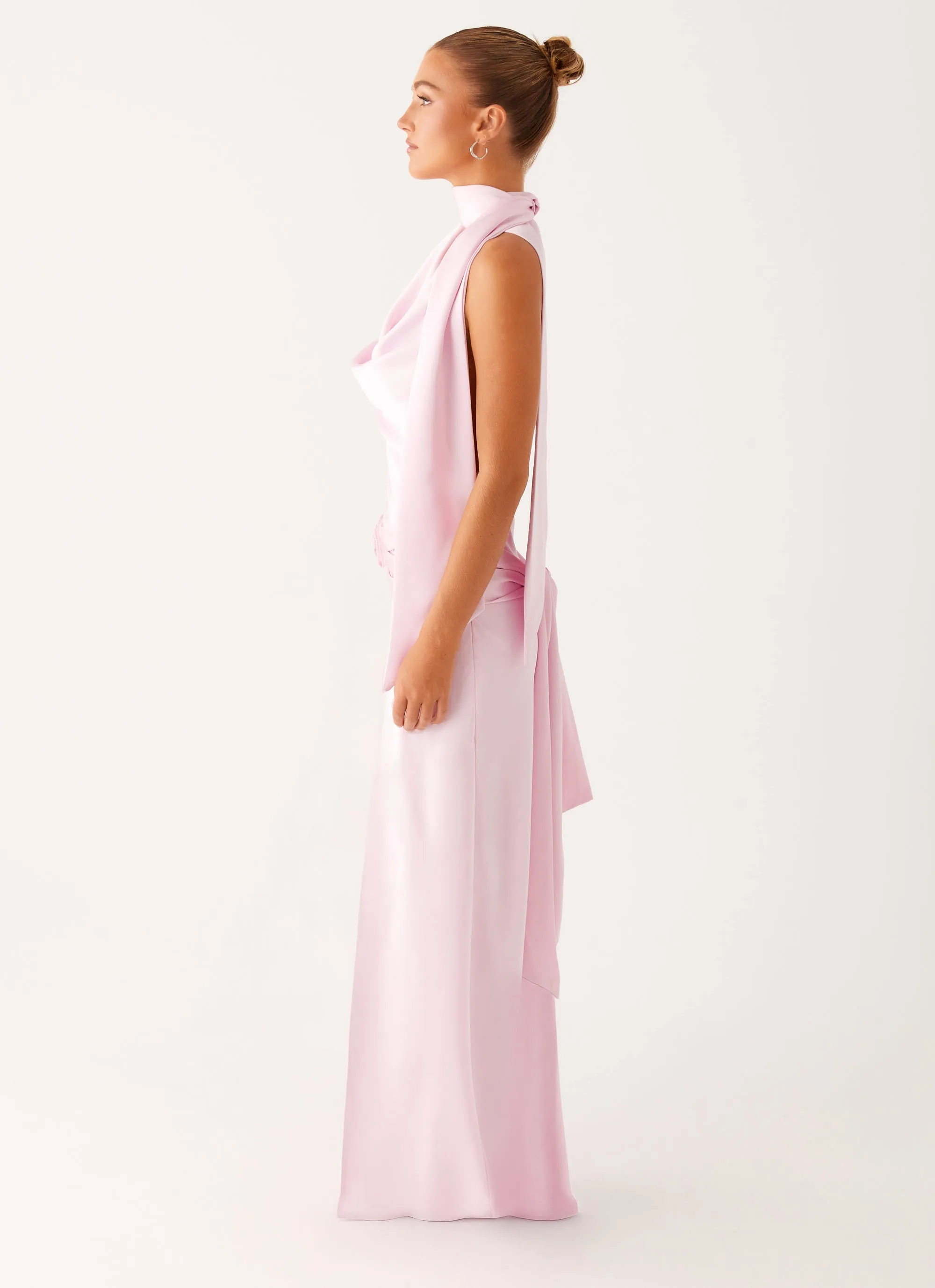 Subtle Stitch Cruise-Wear Imani Maxi Dress - Pink