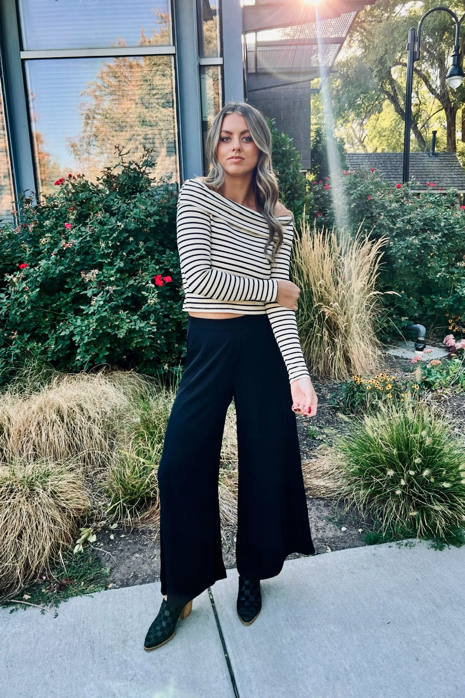 First Class Wide Leg Pants Timeless Wear